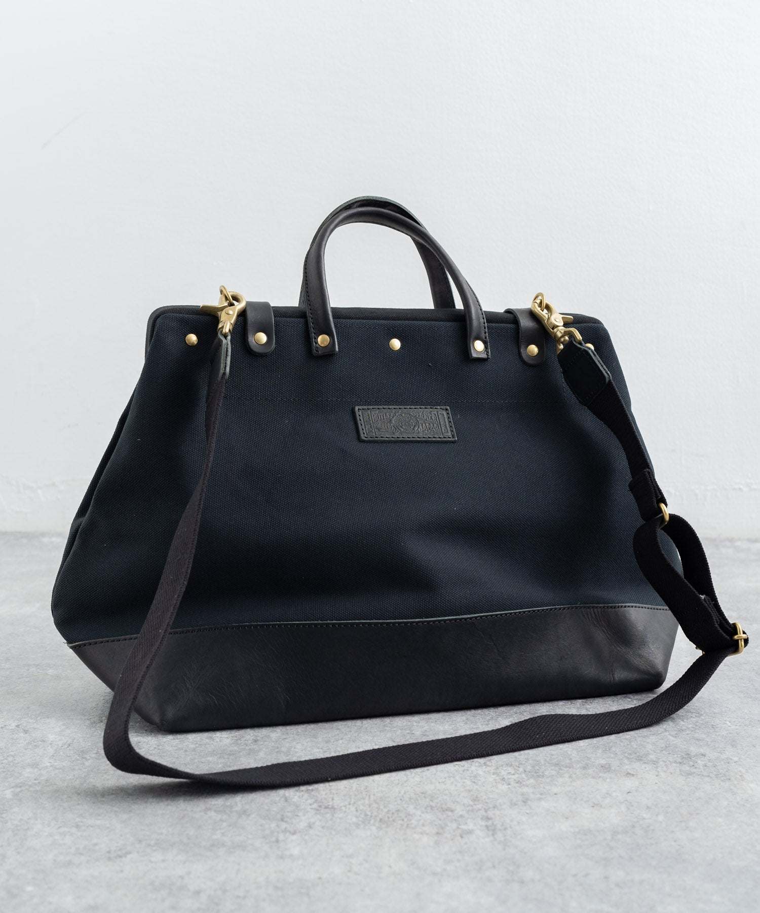 ロッキーモンロー Rocky Monroe ボストンバッグ メンズ レディース ショルダー ドクターズバッグ 日本製 本革 国産キャンバス 綿 コットン ビジネス カジュアル 通勤通学 小旅行 ギフト レ