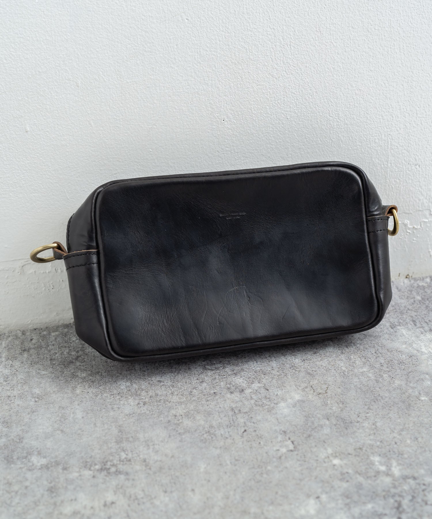 ロッキーモンロー Rocky Monroe ショルダーバッグ メンズ 本革 ヌメ革 栃木レザー HORWEEN 斜めがけ 鞄 ミニ ボディバッグ 2WAY ポーチ クラッチ ワンショルダー スクエア 軽量