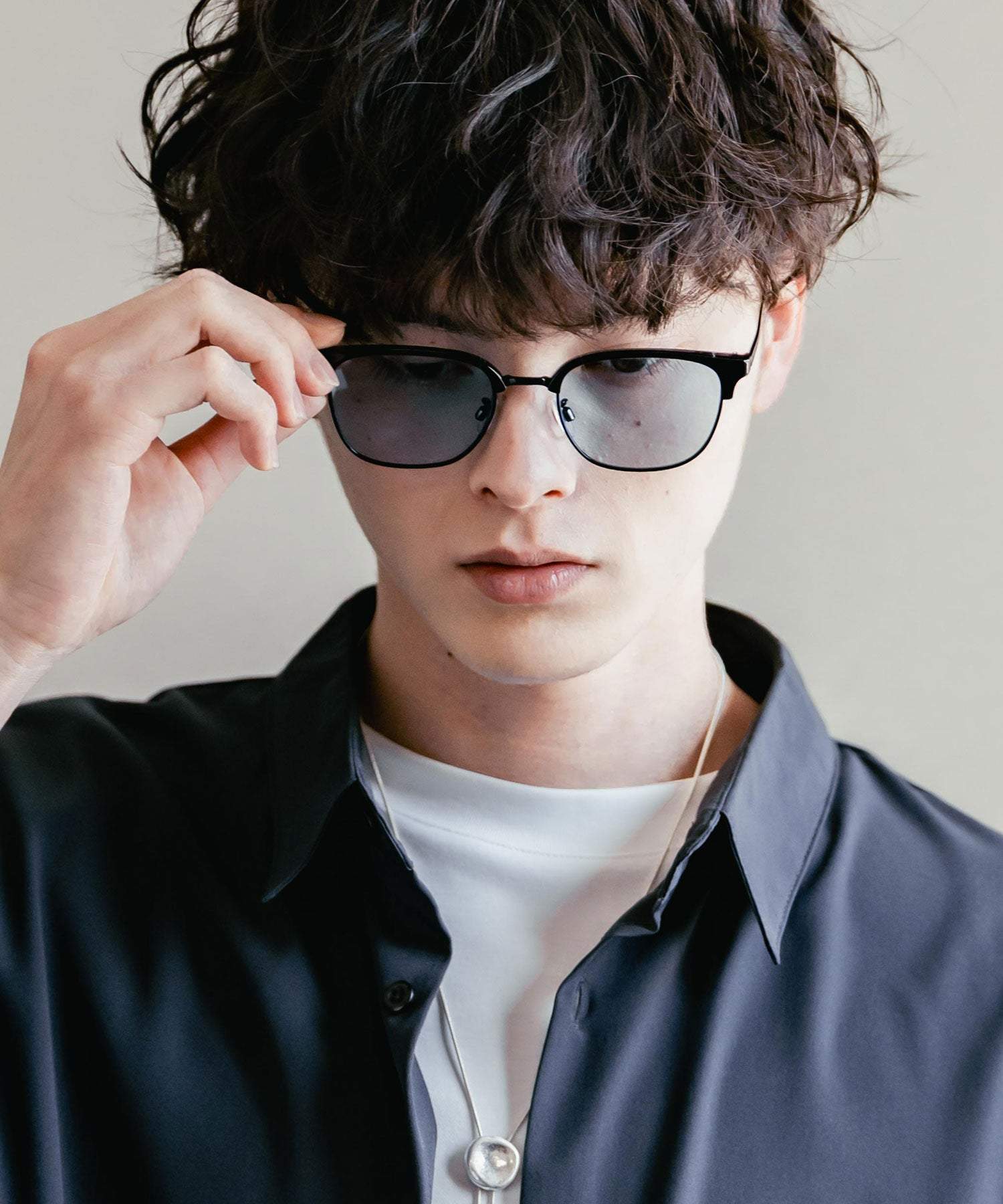 洛基·門羅 Rocky Monroe 太陽眼鏡 彩色鏡片 男士 眼鏡 威靈頓 方形 薩蒙特 半框 UV防護 紫外線對策 眼鏡 附收納袋 14466