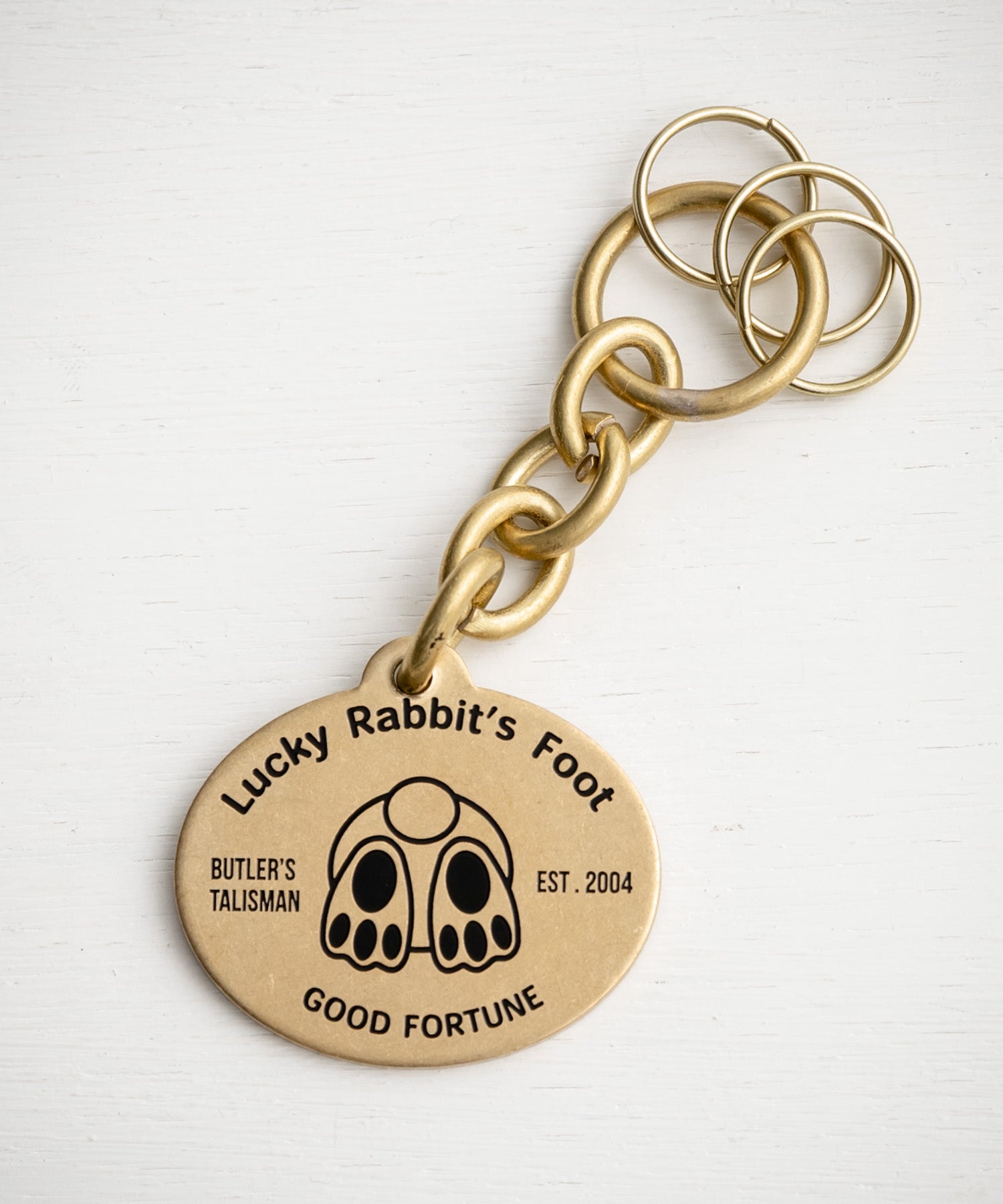 ロッキーモンロー Rocky Monroe キーホルダー キーチャーム メンズ レディース キーリング ストラップ ウサギ 日本製 国産 Butler Verner Sails JF-3047 15568 (ブラス) ブラス