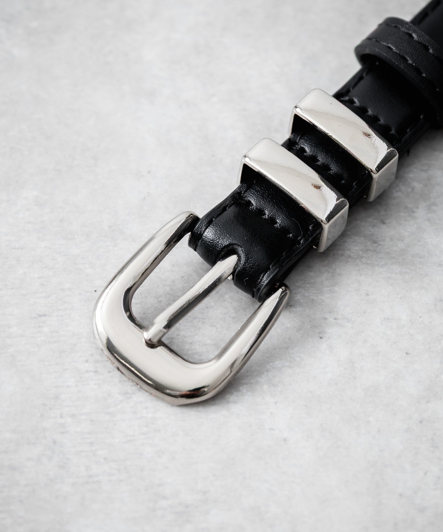 ロッキーモンロー Rocky Monroe レザーベルト スクエアバックル 本革 メンズ レディース サークル カジュアル アメカジ シンプル ビジネス 韓国 モード おしゃれ プレゼント 15728 (ブラウン) ブラウン