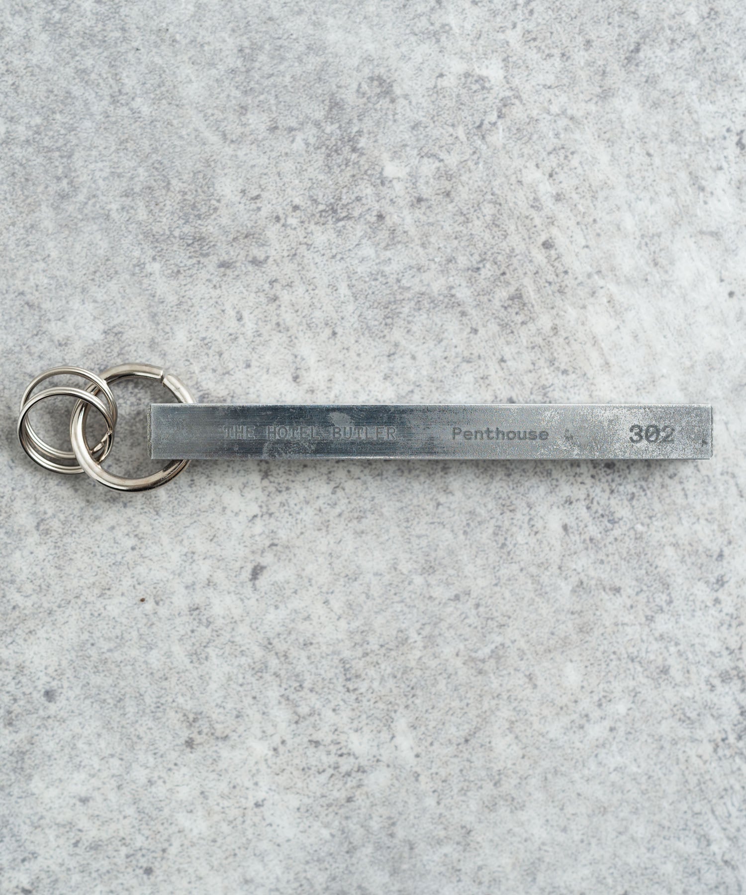ロッキーモンロー Rocky Monroe キーホルダー ホテルキー ルームキー 日本製 アルミ メンズ レディース キーリング キーチェーン アメカジ カジュアル シンプル 鍵 カギ プレゼント トラッ (302.Penthouse) 302.Penthouse