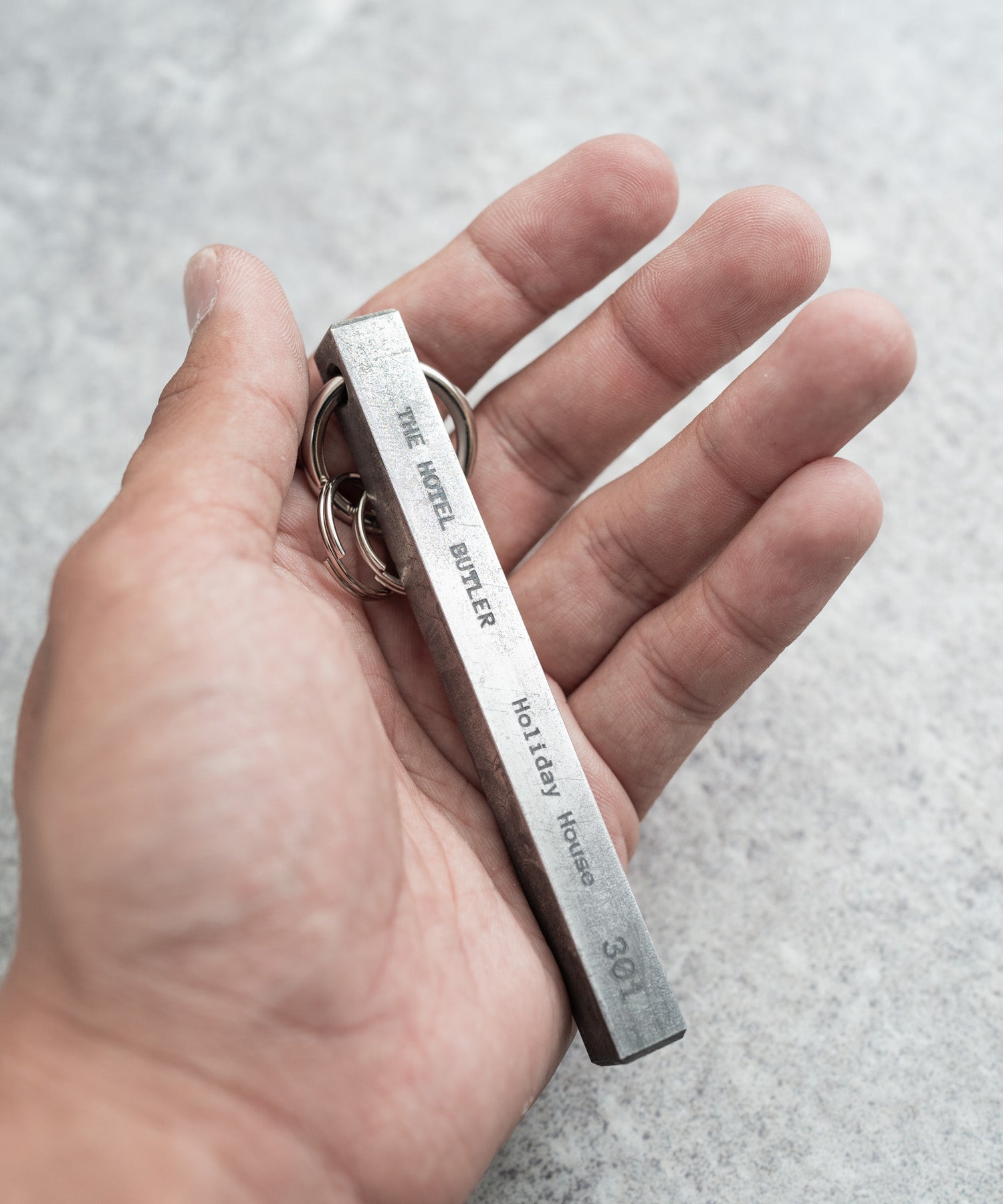 ロッキーモンロー Rocky Monroe キーホルダー ホテルキー ルームキー 日本製 アルミ メンズ レディース キーリング キーチェーン アメカジ カジュアル シンプル 鍵 カギ プレゼント トラッ (302.Penthouse) 302.Penthouse