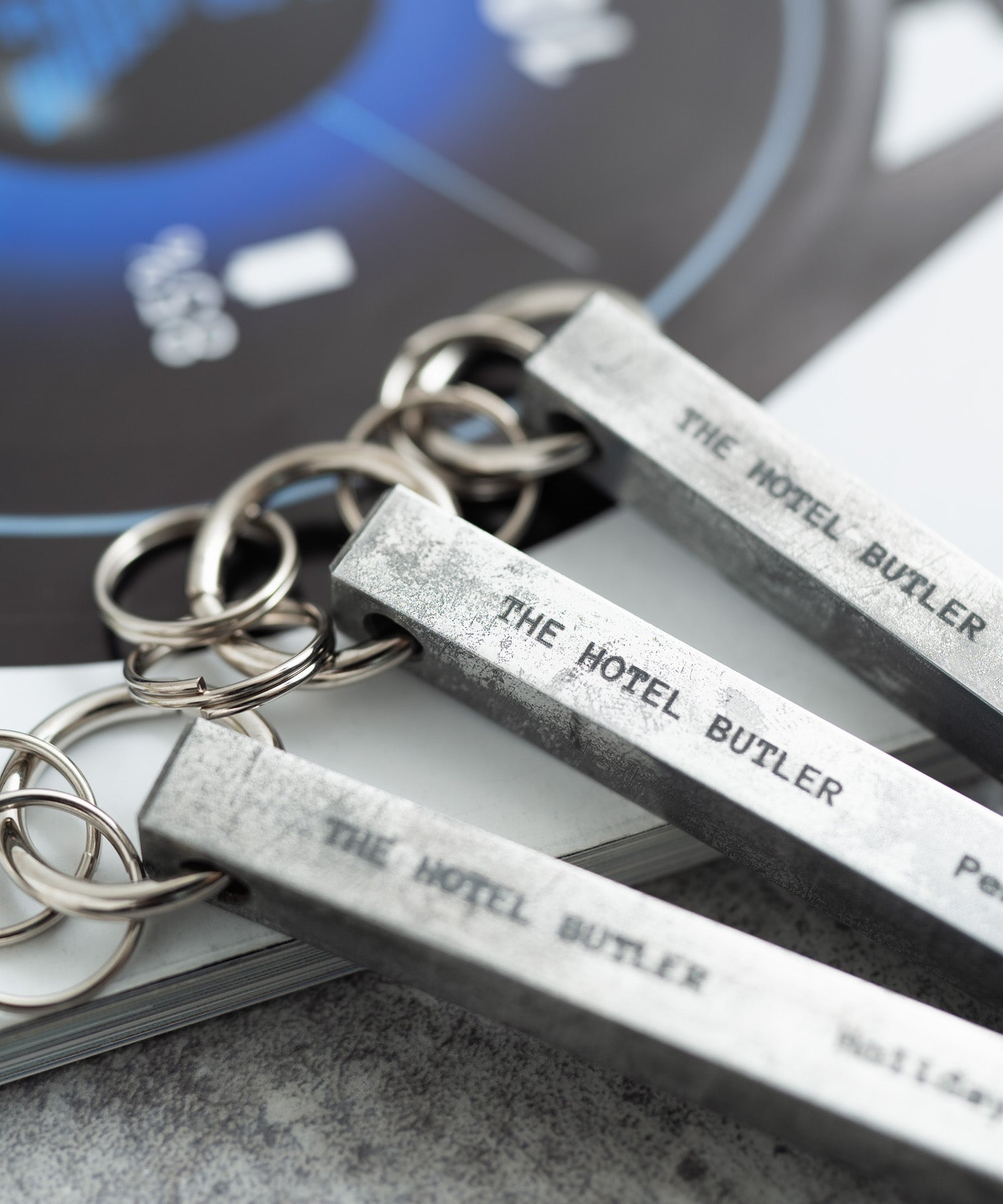 ロッキーモンロー Rocky Monroe キーホルダー ホテルキー ルームキー 日本製 アルミ メンズ レディース キーリング キーチェーン アメカジ カジュアル シンプル 鍵 カギ プレゼント トラッ (302.Penthouse) 302.Penthouse