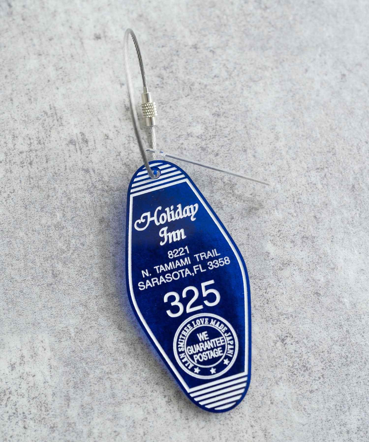 Rocky Monroe Keychain Men's Keychain Key Charm Key Ring acrylic America Hotel Motel Room Key Key Retro American Casual Accessory Present