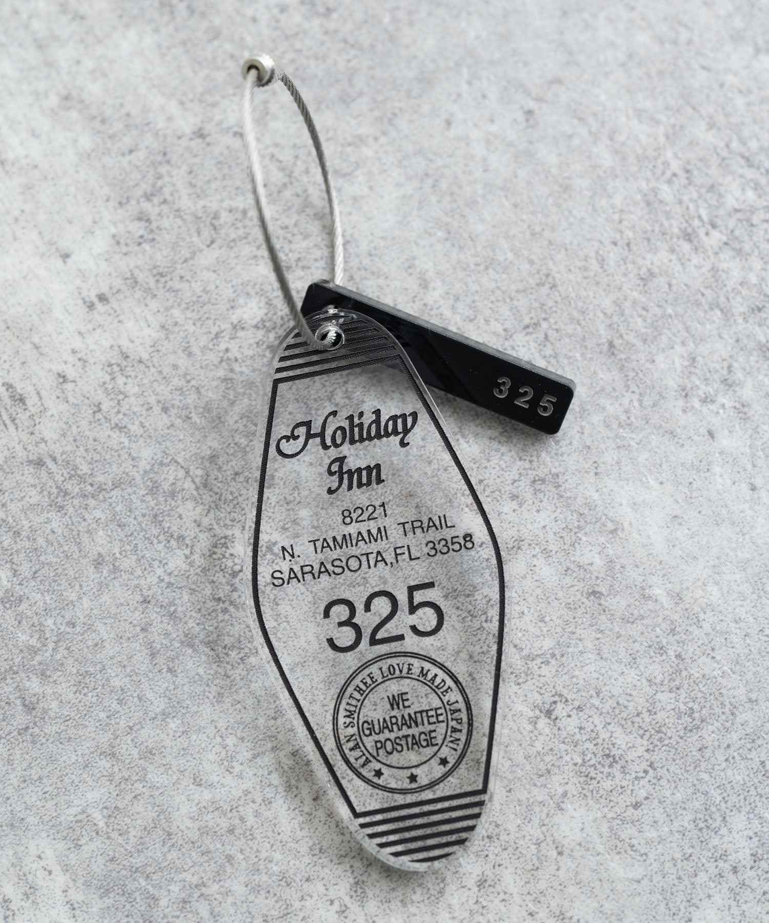 Rocky Monroe Keychain Men's Keychain Key Charm Key Ring acrylic America Hotel Motel Room Key Key Retro American Casual Accessory Present