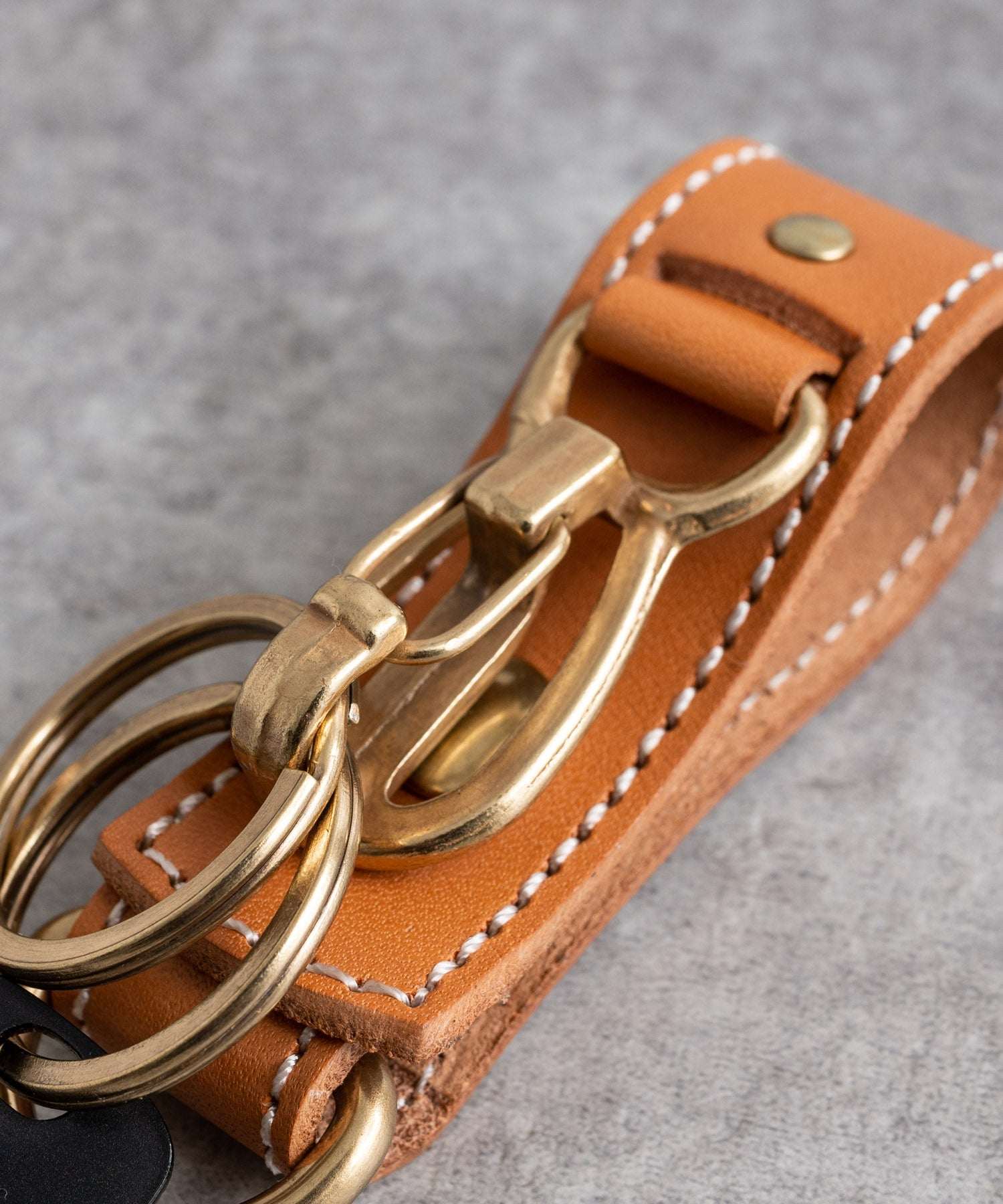 ロッキーモンロー Rocky Monroe キーホルダー ベルトループ 本革 メンズ レディース 栃木レザー 牛革 日本製 国産 キーリング ストラップ カジュアル アメカジ シンプル ギフト プレゼント