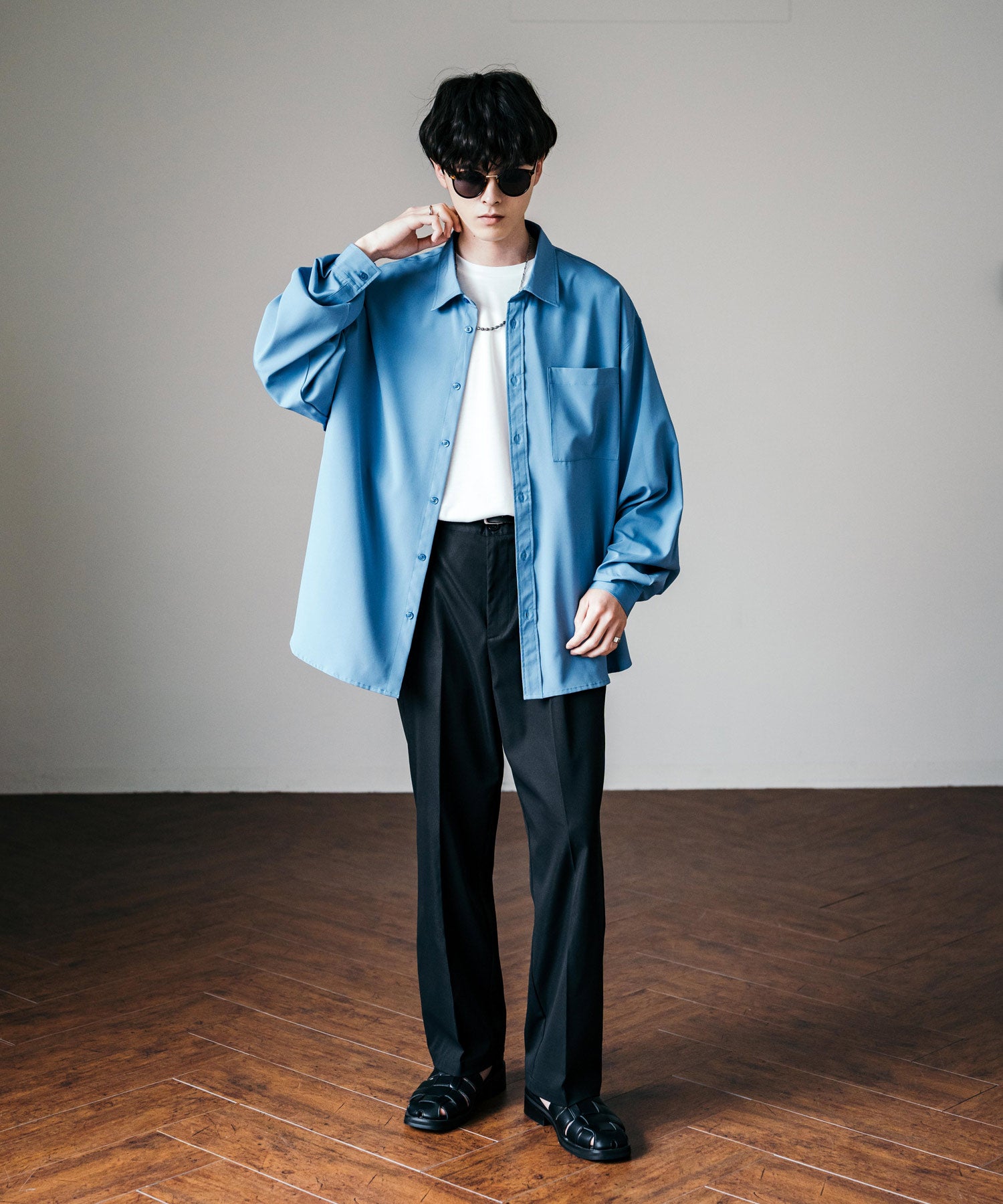 洛基·門羅 Rocky Monroe 太陽眼鏡 彩色鏡片 男士 女士 假眼鏡 圓形眼鏡 圓型 組合波士頓 UV防護 紫外線對策 淺色 彩色 煙霧 灰色 透明 黑邊