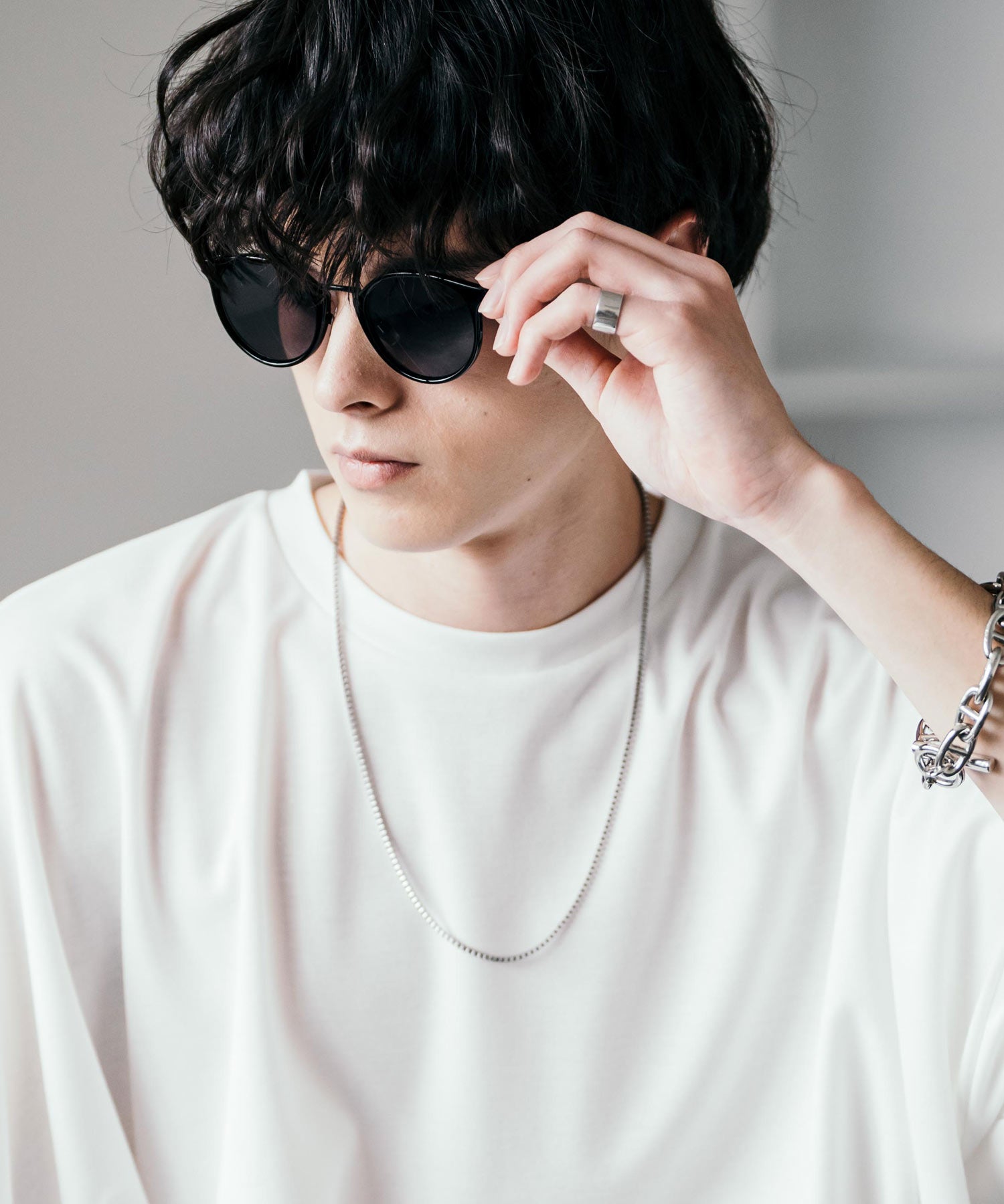 洛基·門羅 Rocky Monroe 太陽眼鏡 彩色鏡片 男士 女士 假眼鏡 圓形眼鏡 圓型 組合波士頓 UV防護 紫外線對策 淺色 彩色 煙霧 灰色 透明 黑邊