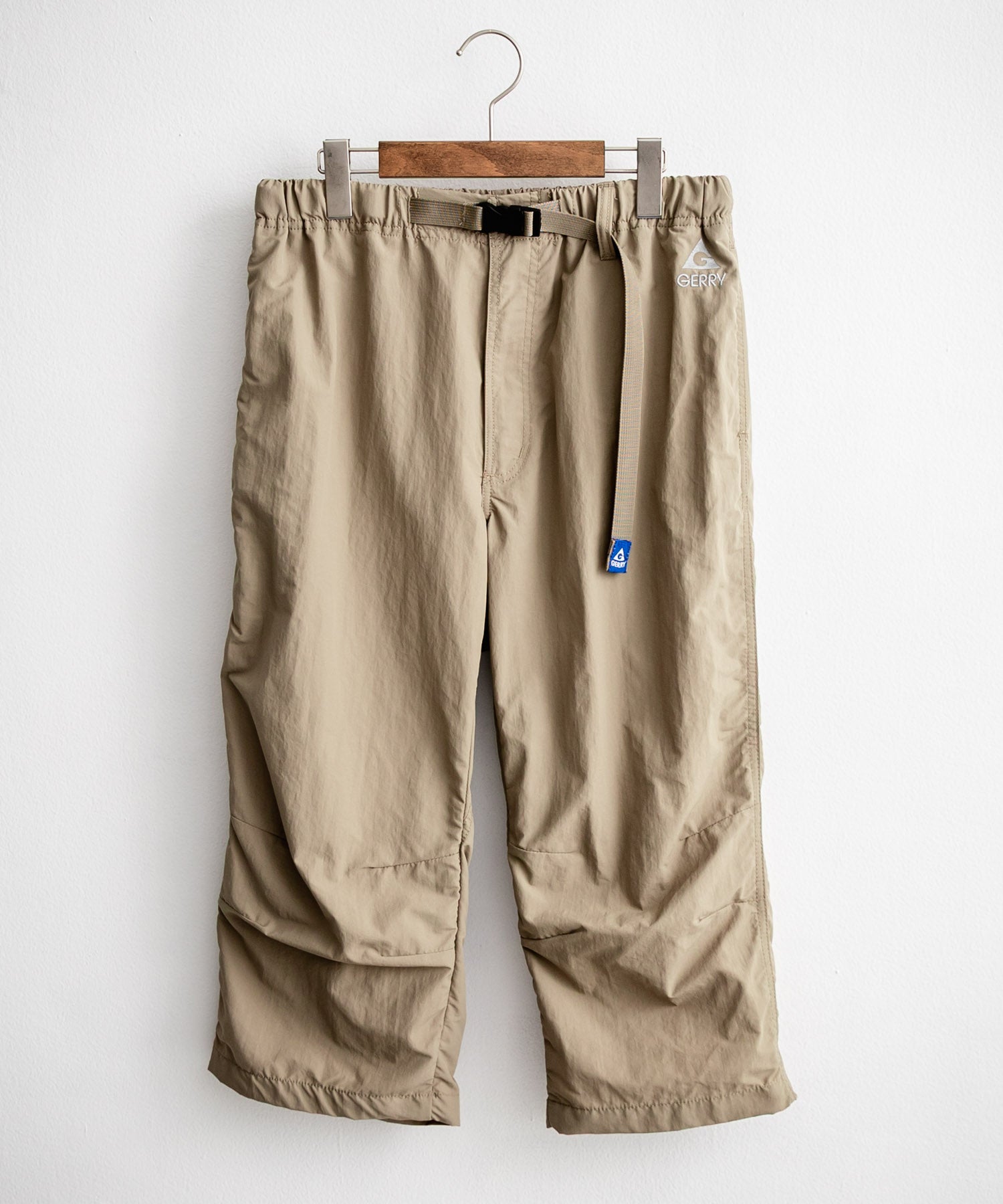 ロッキーモンロー Rocky Monroe 接触冷感 GERRY ジェリー クライミングパンツ アンクル メンズ レディース イージー 無地 リラックス ゆったり ロゴ ワンポイント 14540 (41.オリーブ) 41.オリーブ