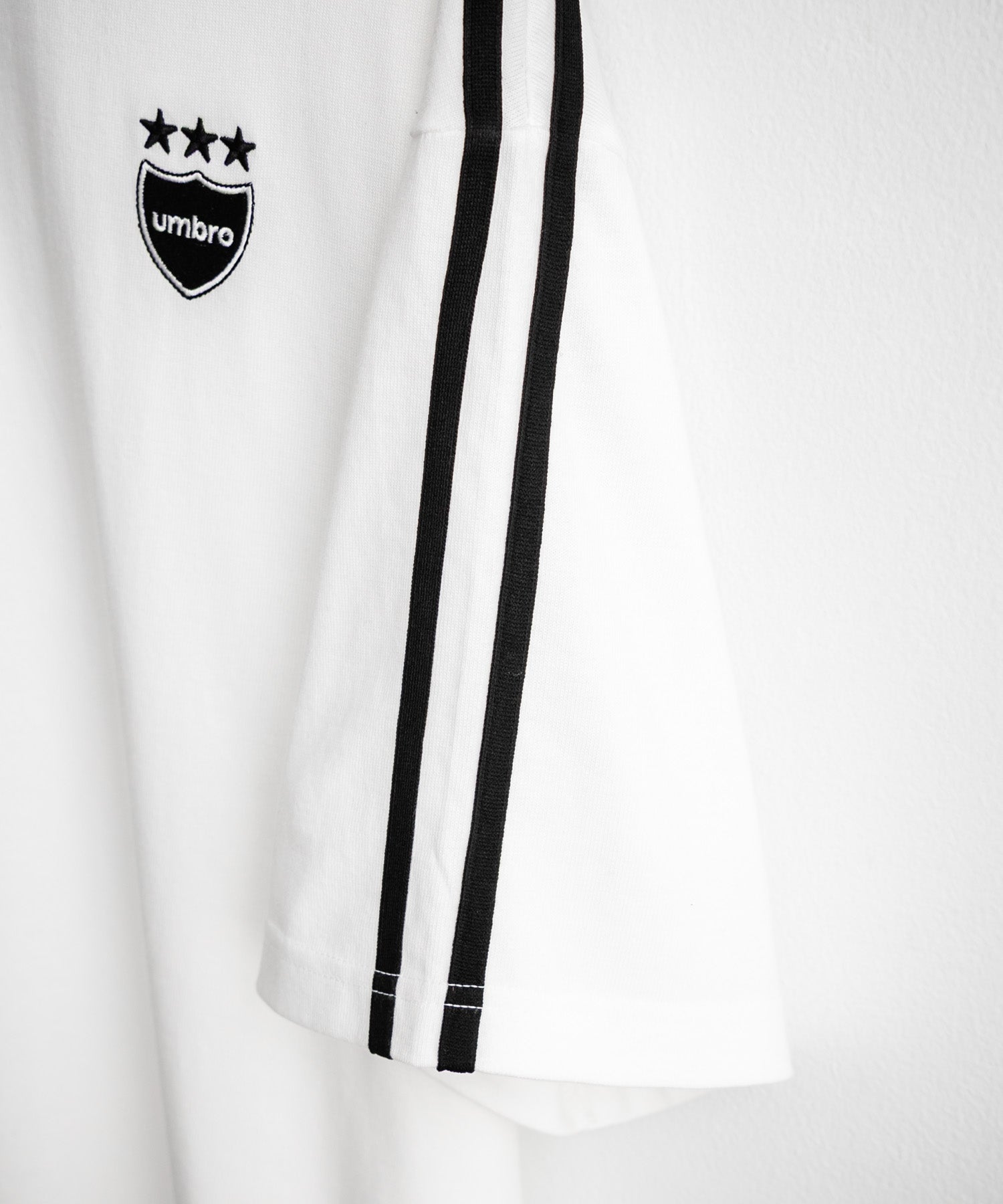 ロッキーモンロー Rocky Monroe UMBRO アンブロ Tシャツ 半袖 メンズ レディース カットソー フットボールT サイドライン オーバーサイズ ロゴ刺繍 別注コラボ 14470 (ホワイト) ホワイト
