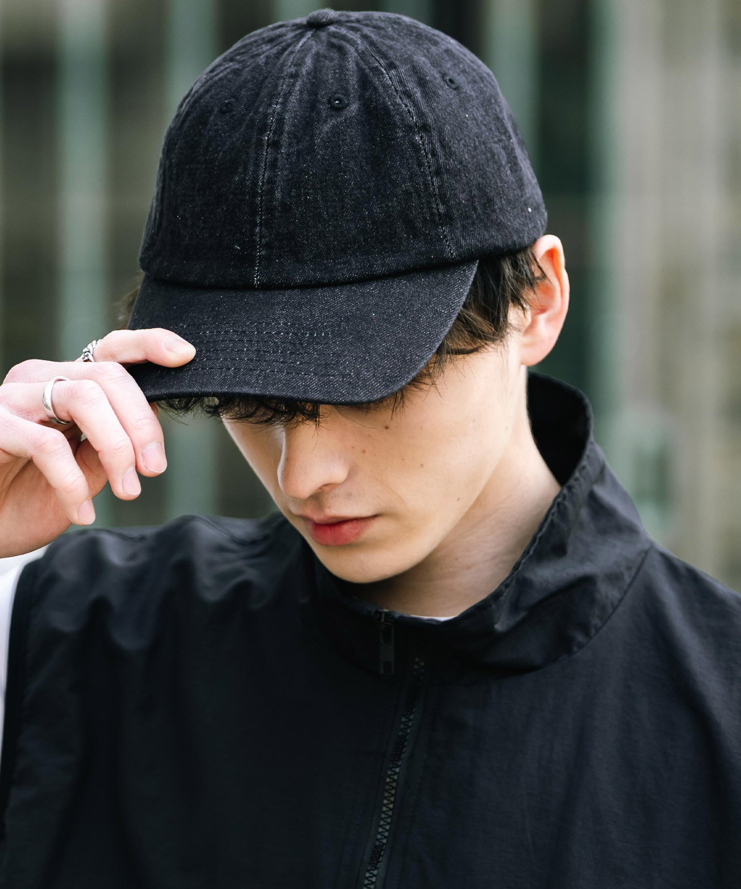 ロッキーモンロー Rocky Monroe NEWHATTAN ニューハッタン ベースボールキャップ デニム メンズ レディース ローキャップ 帽子 日よけ 熱中症対策 無地 ヴィンテージ 14562 (ライトブルー) ライトブルー