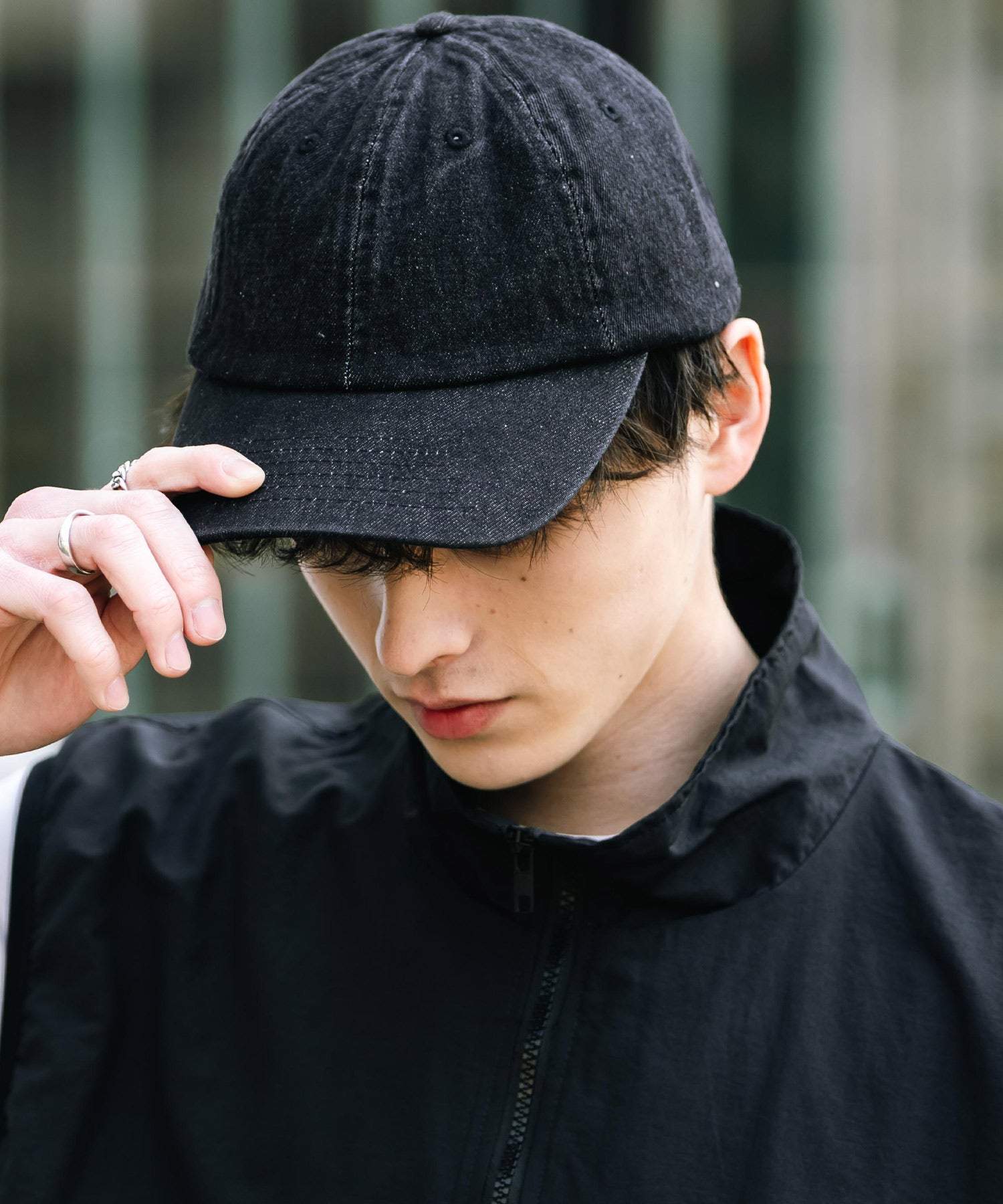 ロッキーモンロー Rocky Monroe NEWHATTAN ニューハッタン ベースボールキャップ デニム メンズ レディース ローキャップ 帽子 日よけ 熱中症対策 無地 ヴィンテージ 14562 (ライトブルー) ライトブルー