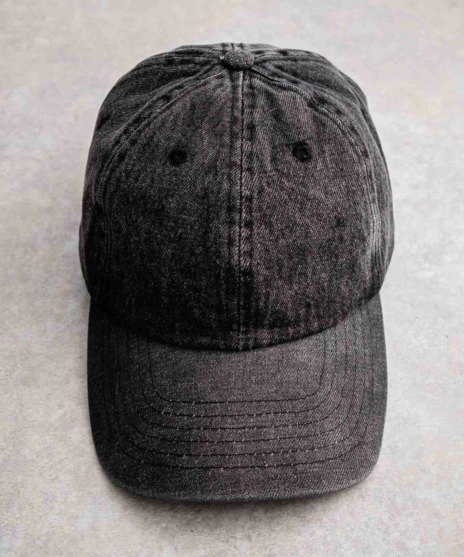 ロッキーモンロー Rocky Monroe NEWHATTAN ニューハッタン ベースボールキャップ デニム メンズ レディース ローキャップ 帽子 日よけ 熱中症対策 無地 ヴィンテージ 14562 (ライトブルー) ライトブルー