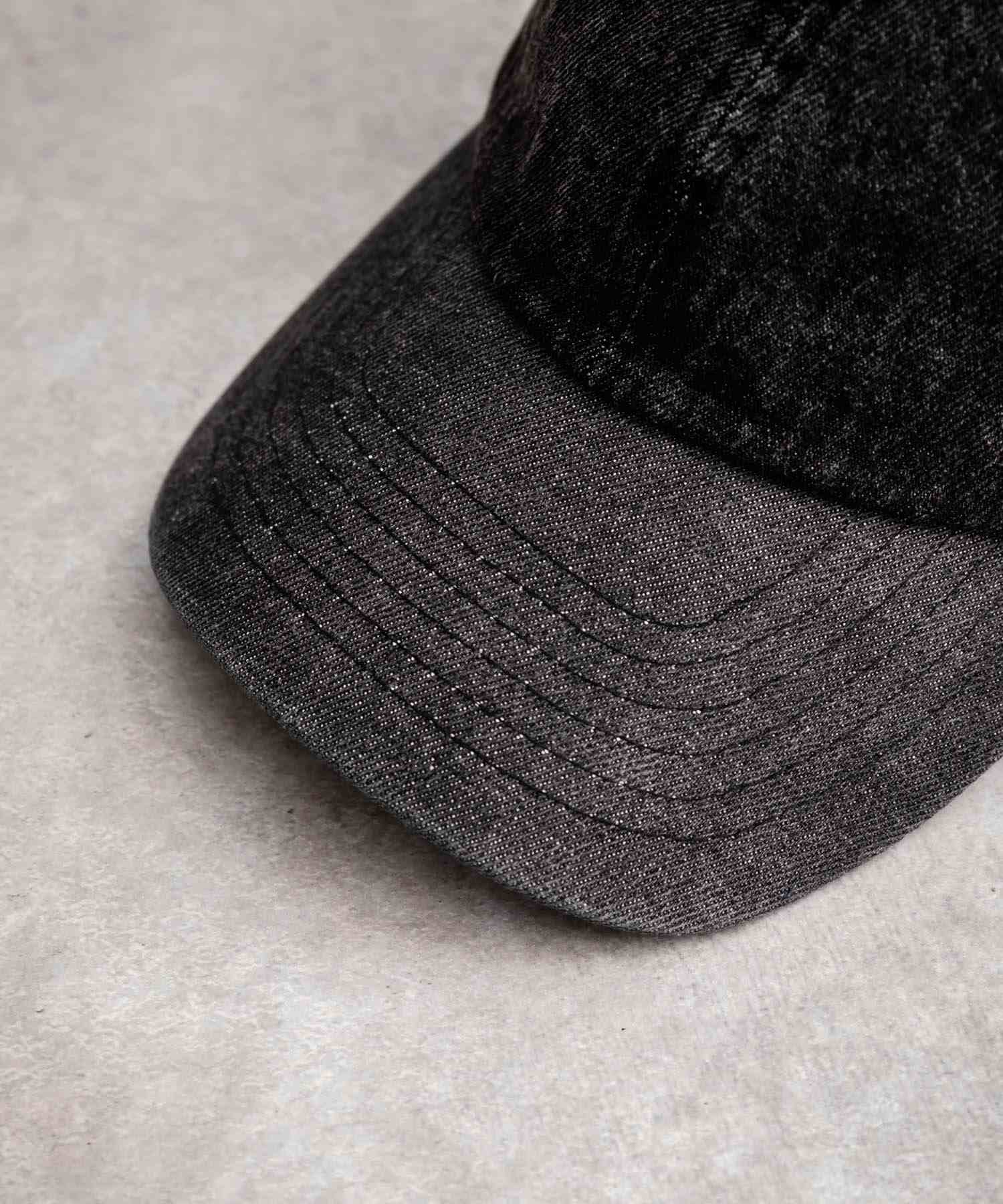 ロッキーモンロー Rocky Monroe NEWHATTAN ニューハッタン ベースボールキャップ デニム メンズ レディース ローキャップ 帽子 日よけ 熱中症対策 無地 ヴィンテージ 14562 (ライトブルー) ライトブルー