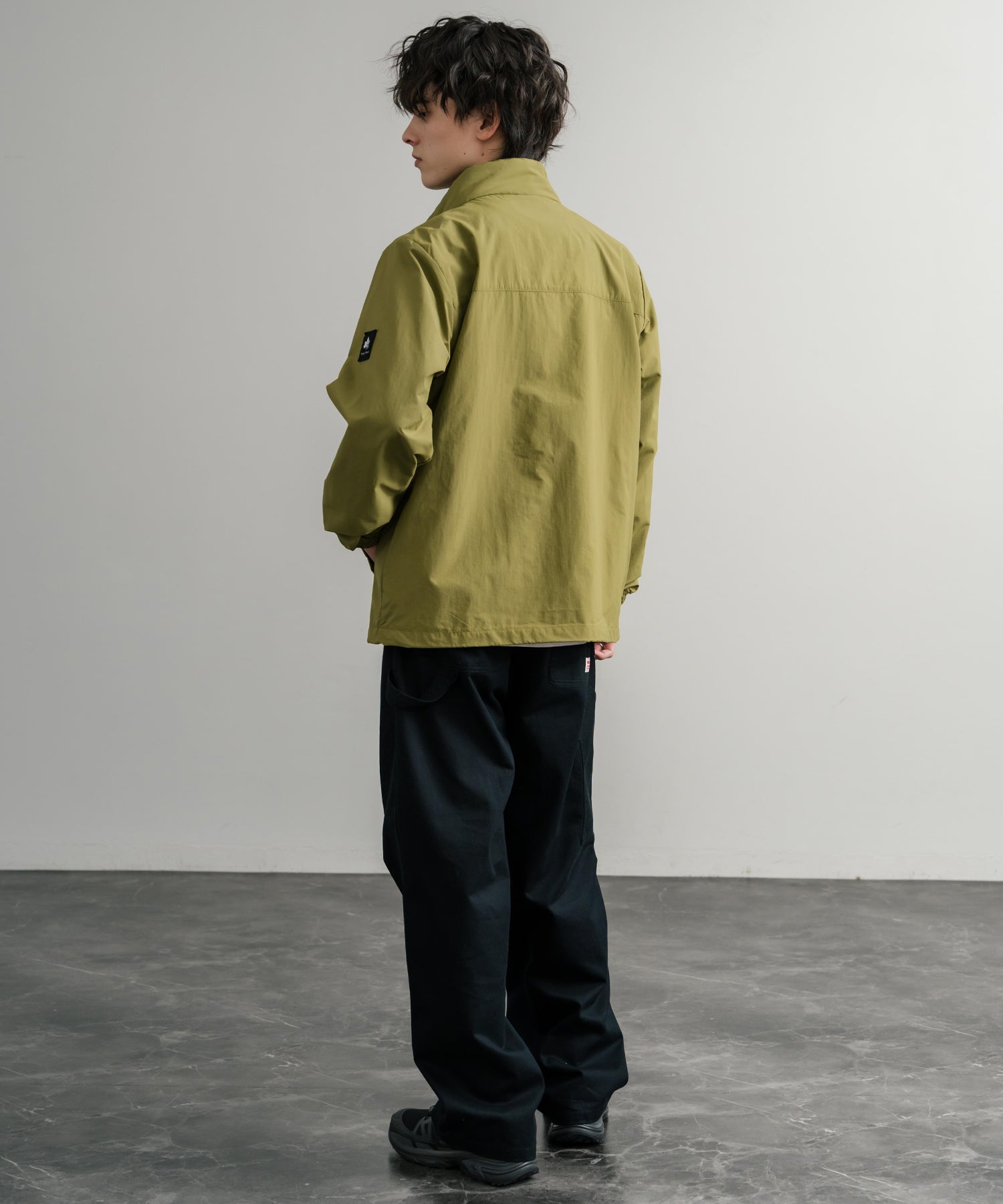 ロッキーモンロー Rocky Monroe ナイロンジャケット 裏タフタ ブルゾン メンズ レディース ライトアウター 撥水 スタンドネック 切替 アウトドア LOGOS ロゴス 14857 (7.ワイン) 7.ワイン