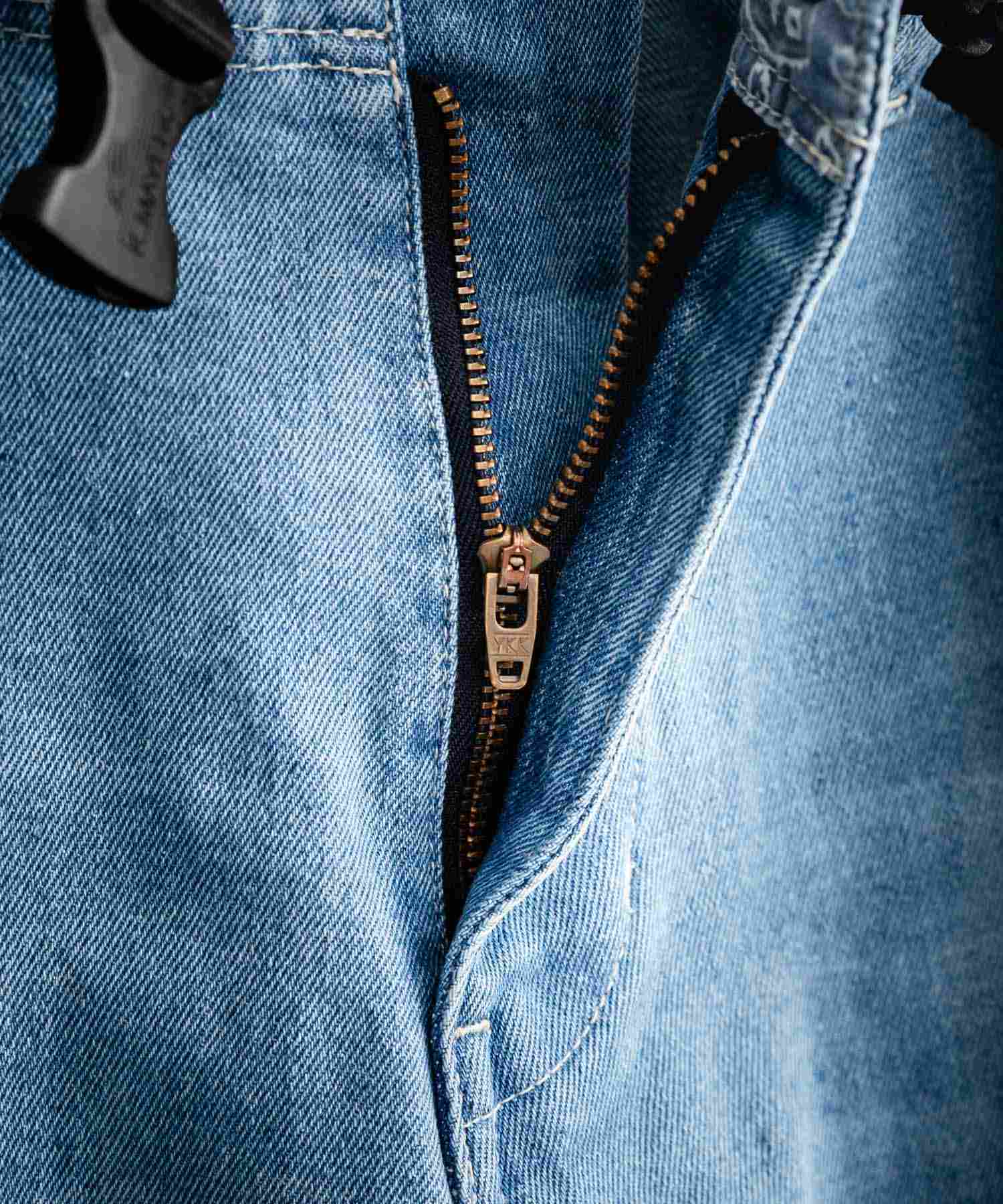 ロッキーモンロー Rocky Monroe ジョガーパンツ クライミング デニム メンズ テーパード イージー ストレッチ ガゼットクロッチ カジュアル KRIFF MAYER 2514002 14781 (73.ライトブルー) 73.ライトブルー