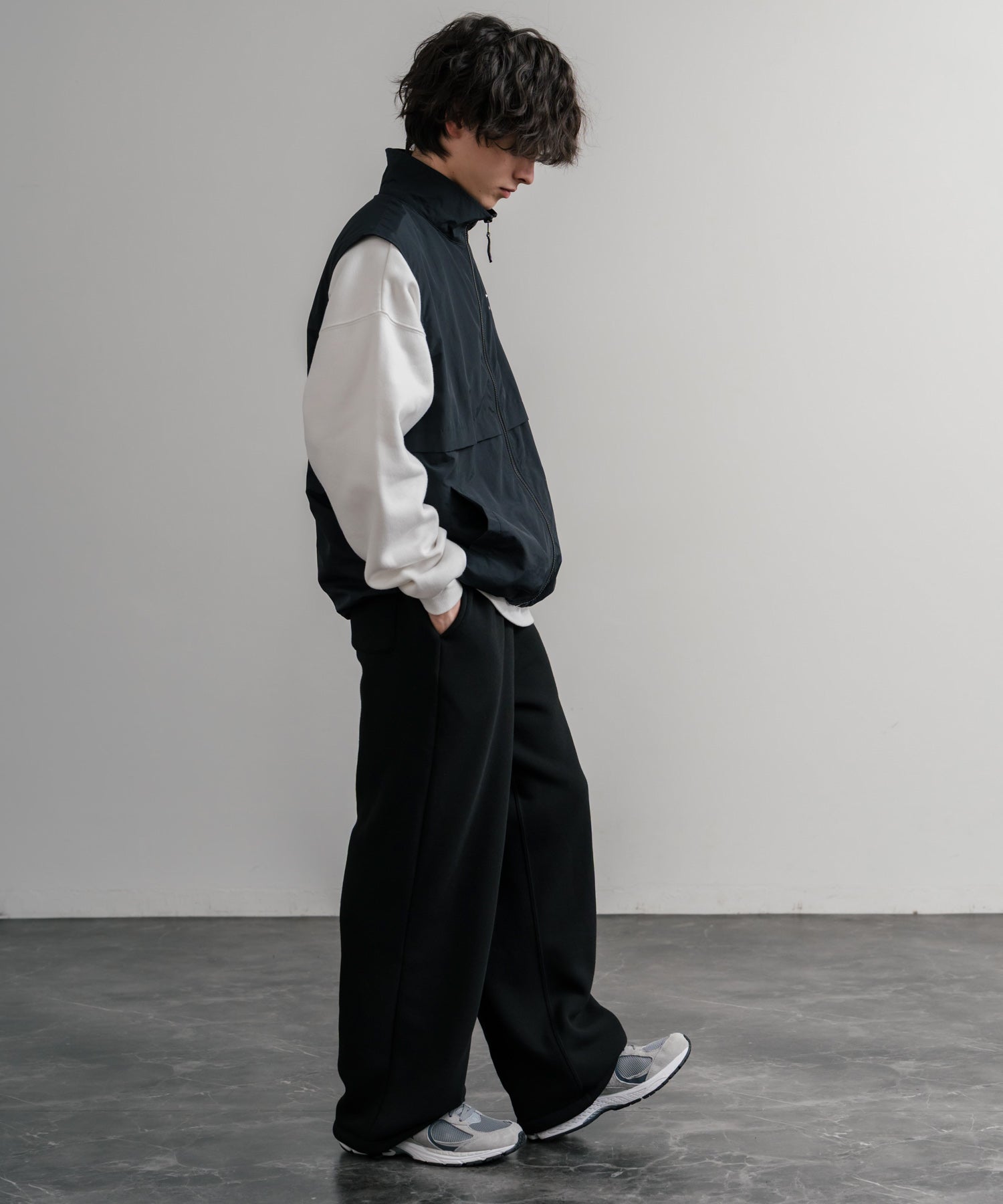 ロッキーモンロー Rocky Monroe スウェットパンツ イージー ワイド メンズ レディース 裏起毛 無地 ヘビーウェイト リラックス ウエストゴム ハイウエスト ドローコード ルーズ 14851 (1.オートミール) 1.オートミール