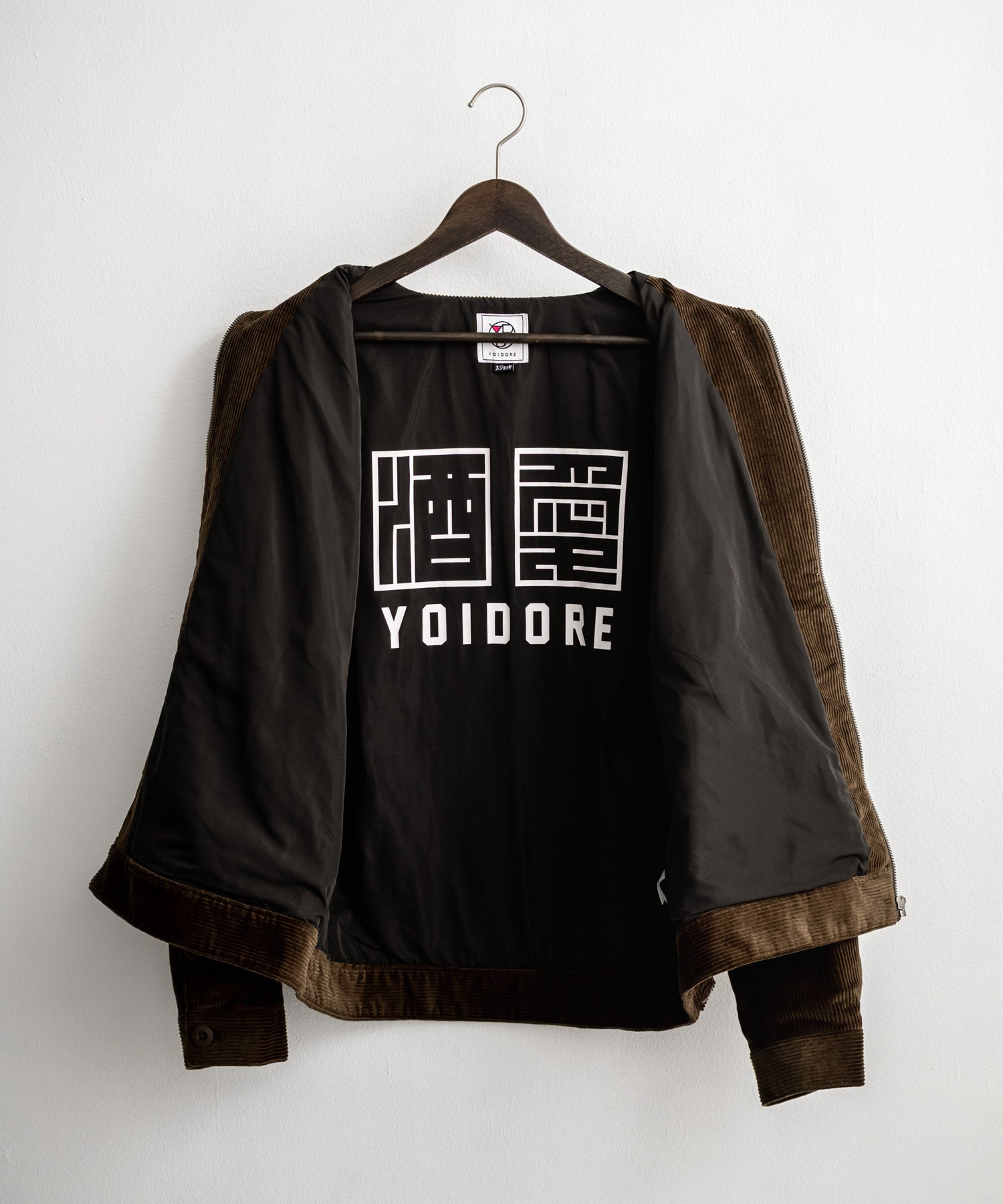 ロッキーモンロー Rocky Monroe コーデュロイジャケット YOIDORE 酔いどれ 刺繍 メンズ レディース ブルゾン ワーク カジュアル アメカジ 古着 オーバーサイズ リラックス 14891 (99.ブラック) 99.ブラック