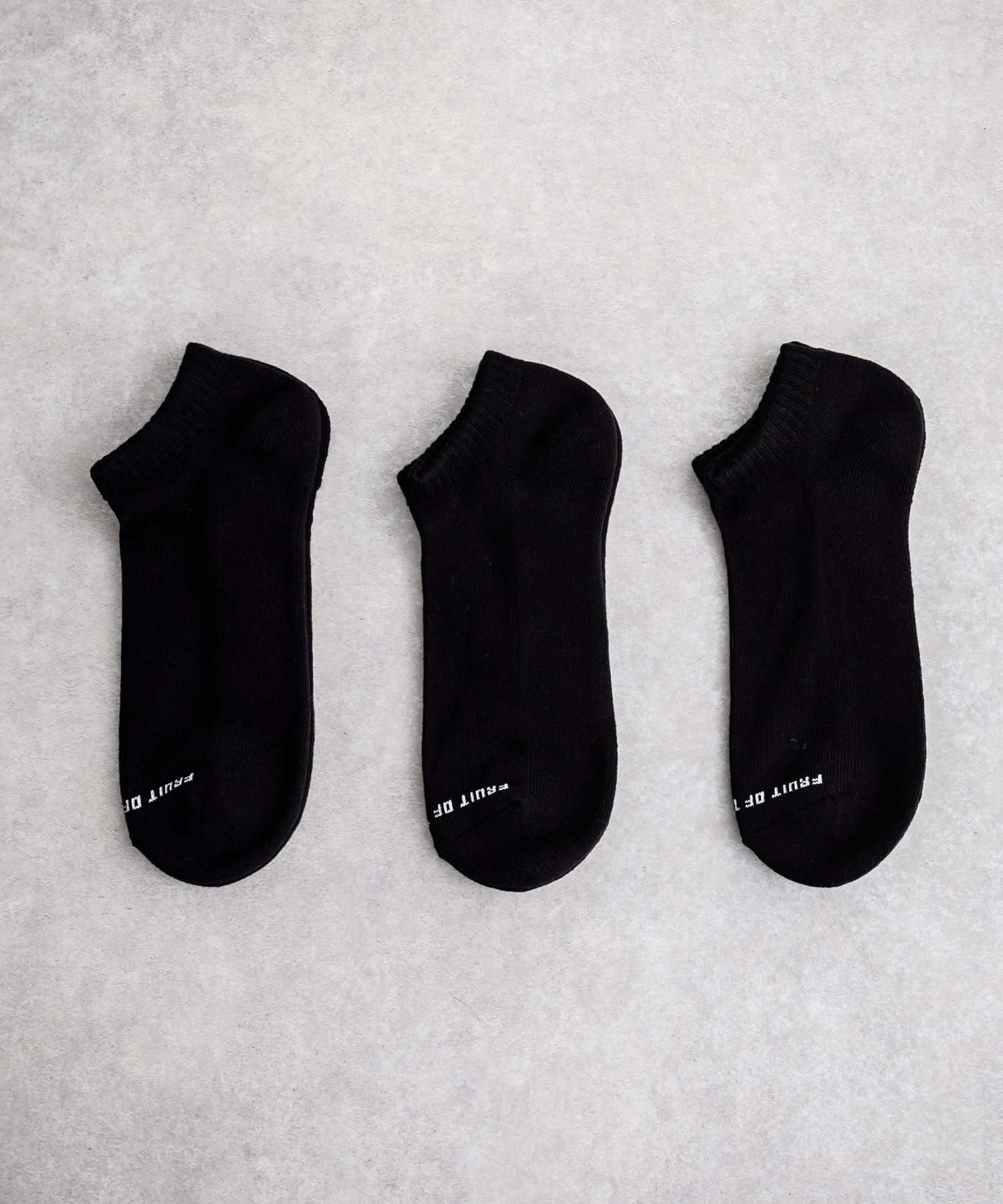 ロッキーモンロー Rocky Monroe スニーカーソックス 3足セット アソート メンズ レディース 靴下 アンクル丈 くるぶし ショート FRUIT OF THE LOOM 15463 (1.ホワイト) 1.ホワイト