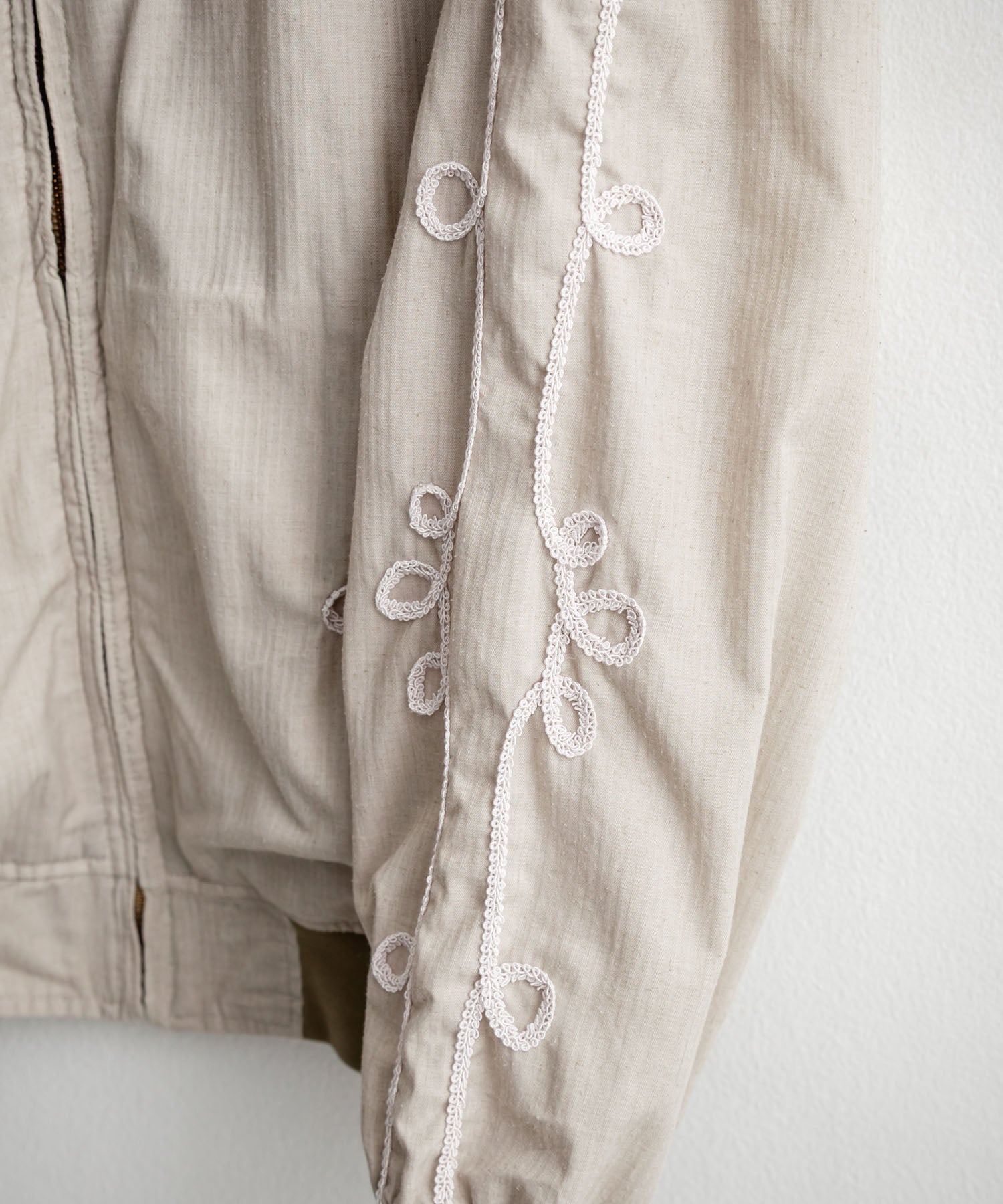 ロッキーモンロー Rocky Monroe ブルゾン ショート丈 メンズ ダービージャケット ライトアウター 異素材 オーバーサイズ ラグラン 薄手 KRIFF MAYER 2534003 15612 (20.ベージュ) 20.ベージュ