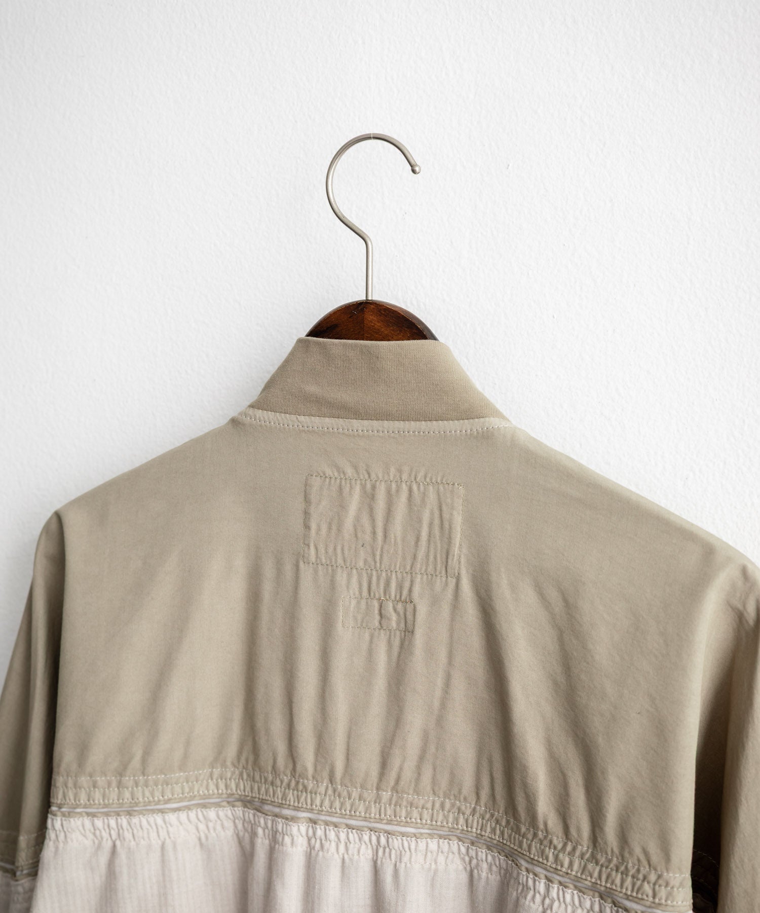 ロッキーモンロー Rocky Monroe ブルゾン ショート丈 メンズ ダービージャケット ライトアウター 異素材 オーバーサイズ ラグラン 薄手 KRIFF MAYER 2534003 15612 (20.ベージュ) 20.ベージュ