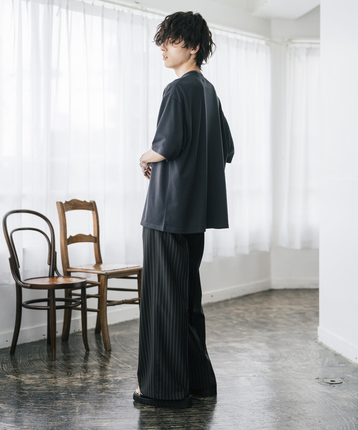 ロッキーモンロー Rocky Monroe Tシャツ 半袖 無地 ヘンリーネック メンズ レディース カットソー 多機能 接触冷感 遮熱 UVカット コットンタッチ 吸水拡散 リラックス 15428 (グレージュ) グレージュ