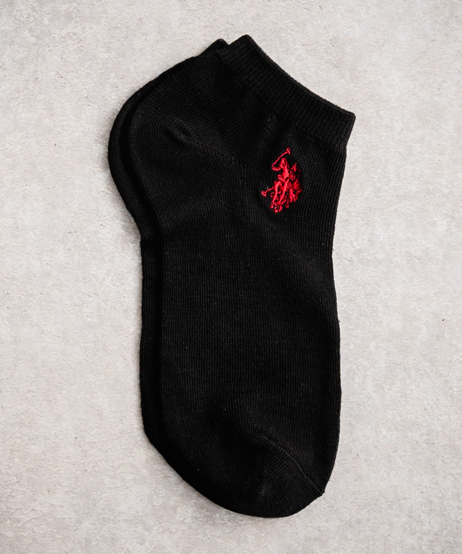 ロッキーモンロー Rocky Monroe スニーカーソックス 3足セット アソート レディース 靴下 アンクル丈 くるぶし ロゴ刺繍 ワンポイント 通学 U.S. POLO ASSN. 15070 (アソート) アソート