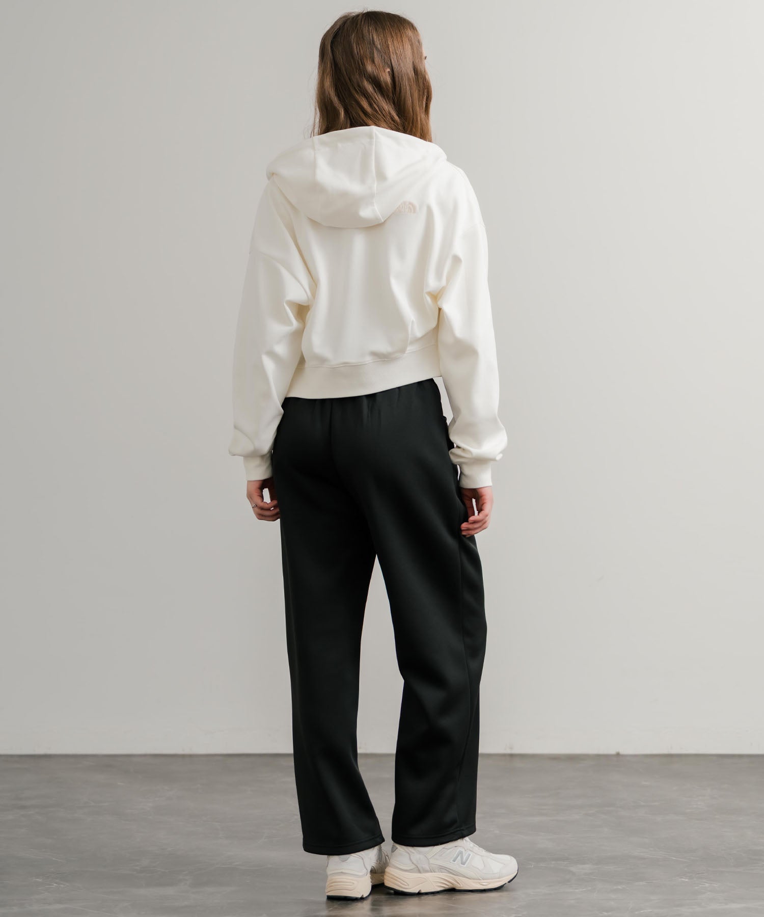 ロッキーモンロー Rocky Monroe スウェットパンツ イージー ワイド ルーズシルエット レディース ストレート 無地 ウエストゴム シンプル 韓国 Y2K スポーティー 部屋着 14918 (ホワイト) ホワイト