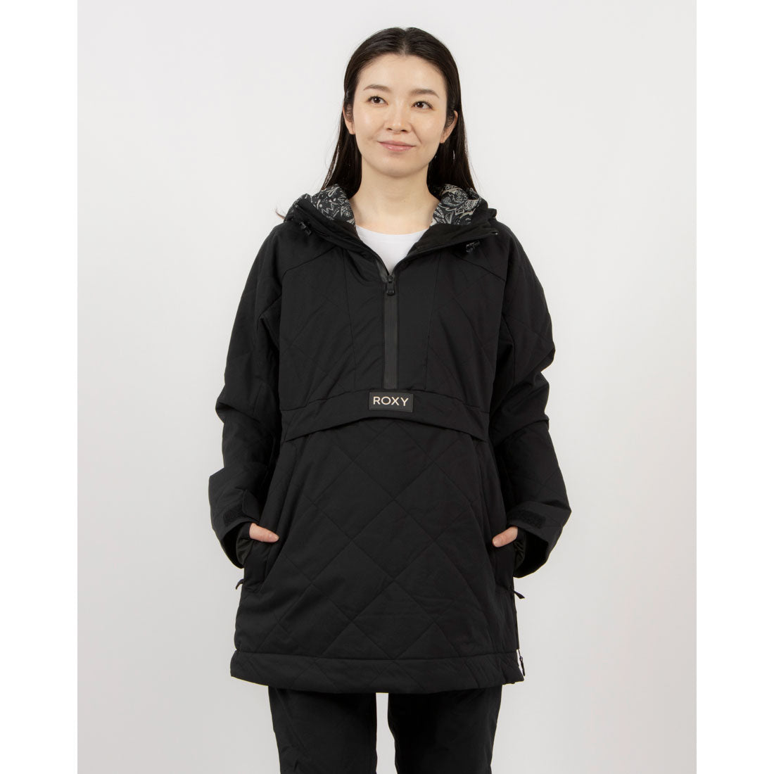 ロキシー ROXY RADIANT LINES OVERHE,ブラック