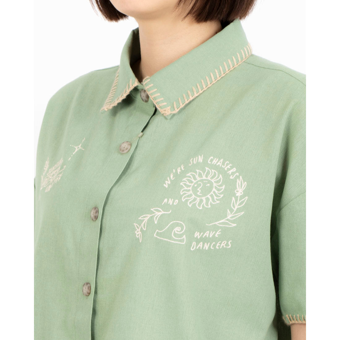 ロキシー ROXY SWEET DOODLES (グリーン) グリーン