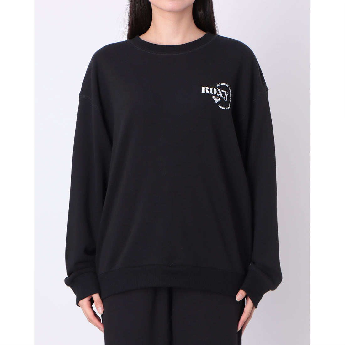 ロキシー ROXY JIVY PULL OVER (ブラック) ブラック