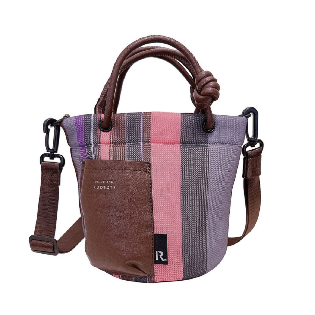ROOTOTE 1161 Mini Fluffy Shoulder Tote Bag Baby Roo Wafer SC BR Wafer