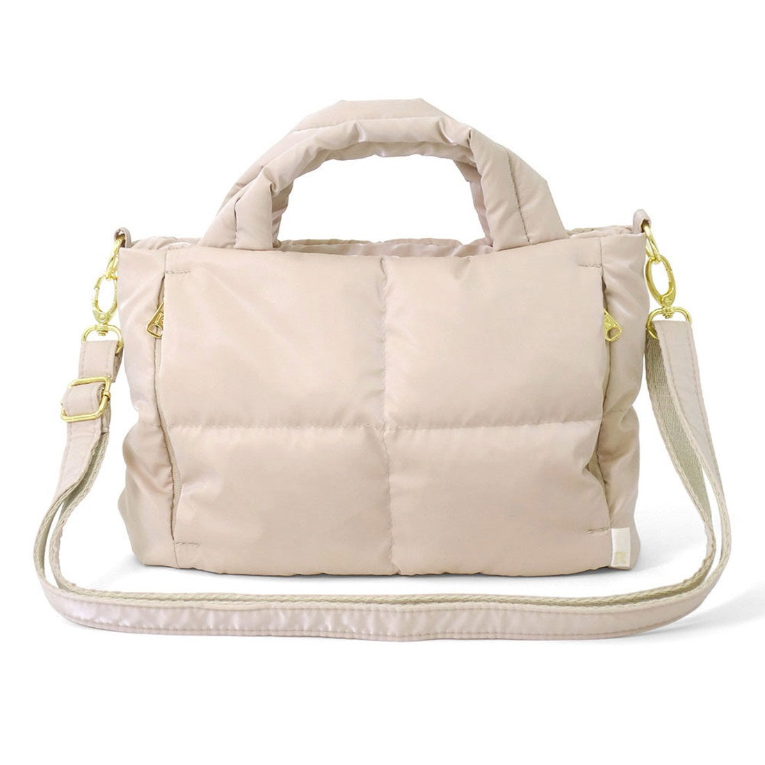 ルートート ROOTOTE 羽毛入り トートバッグ フェザールー 1338 FE ベビールー CARO B,05 ピンクベージュ