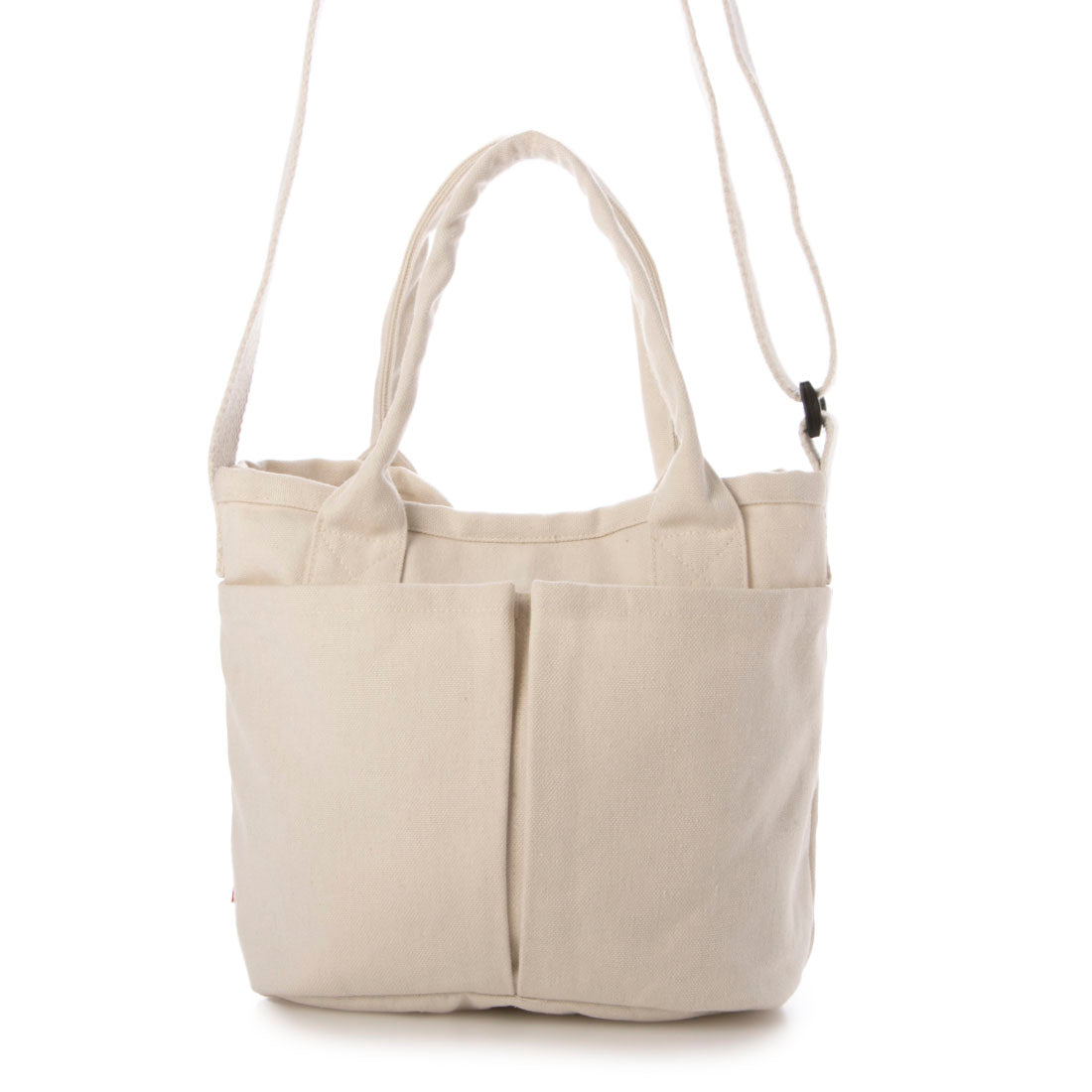 ルートート ROOTOTE スヌーピー 刺繍 ショルダー付 ミニ トートバッグ IP.ベビールー.ポケッツ.ピーナッツー0C 8422 (01 アイボリー) 01 アイボリー