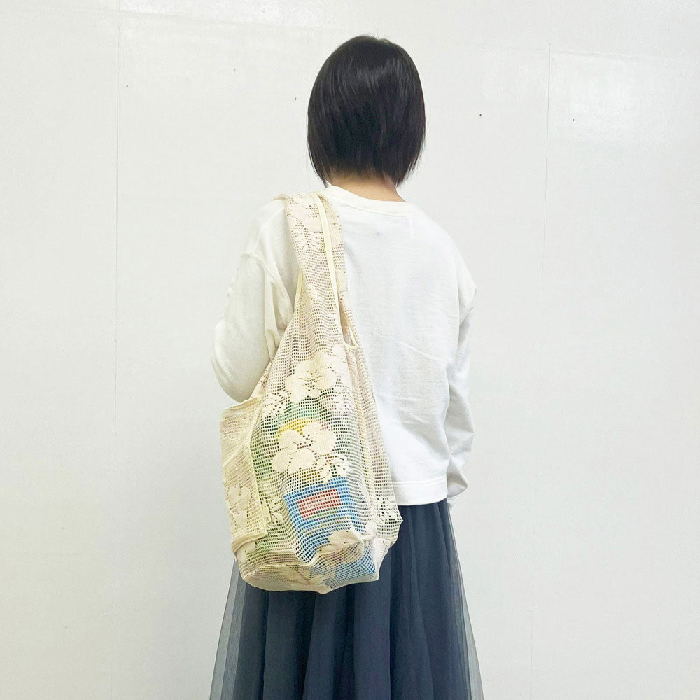 ルートート ROOTOTE バッグ トートバッグ SC.ルーショッパーグランデ.レース-A レディース 軽量 1088 (01 シロ) 01 シロ