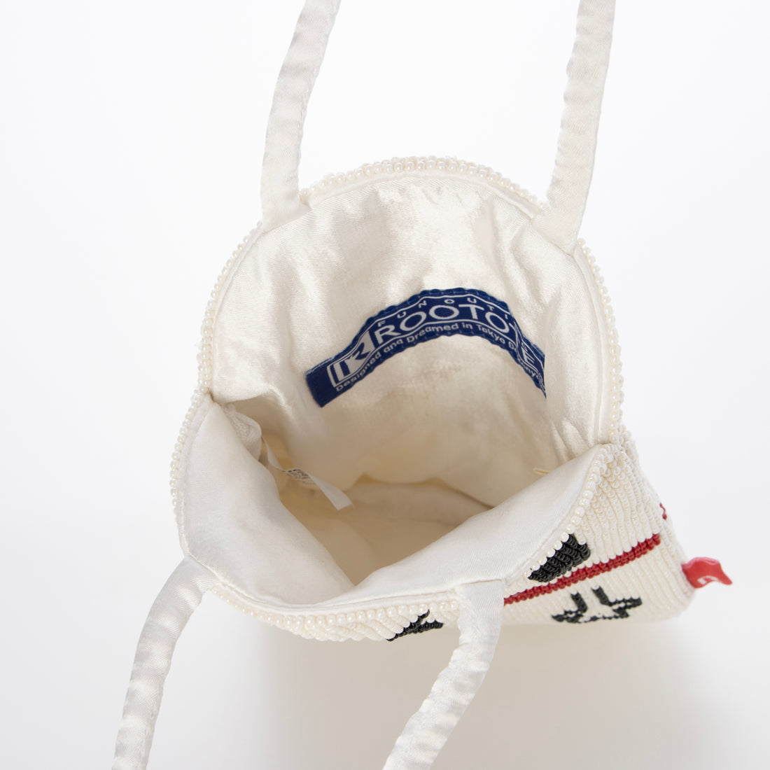 ルートート ROOTOTE トートバッグ レディース スヌーピー ミニトート IP.べビールー.ビーズ.ピーナッツ-0V 8448 (01 アイボリー) 01 アイボリー