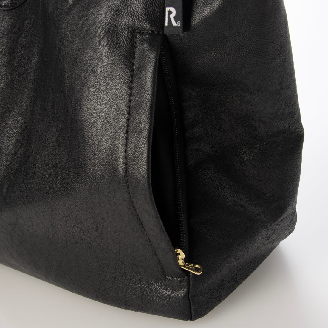 ルートート ROOTOTE トートバッグ レディース A4 ヨコ型 肩掛け 合成皮革 SC ハビチェル シームリー-A 3638 (03 シルバー) 03 シルバー