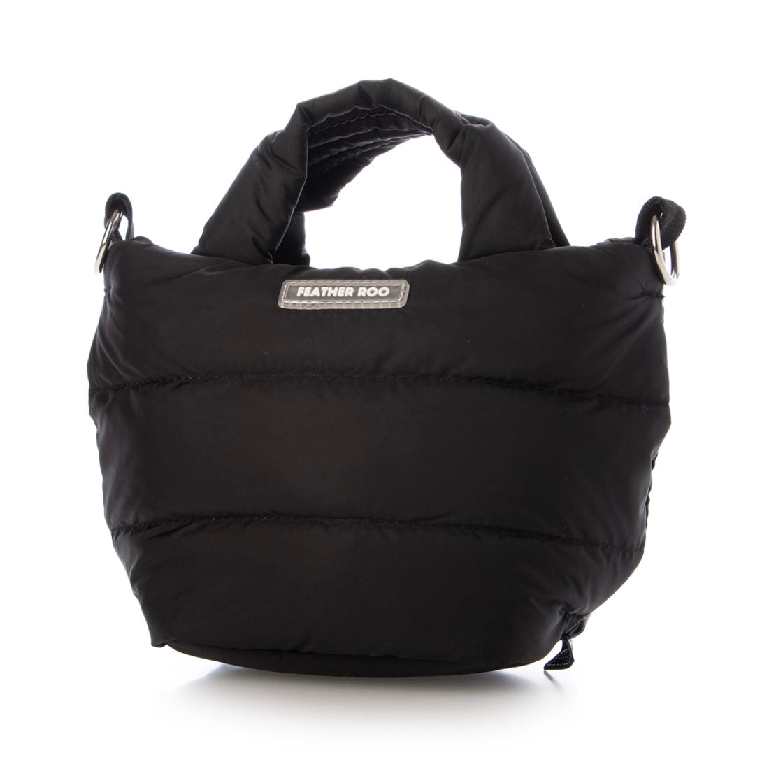 ルートート ROOTOTE トートバッグ レディース フェザールー ミニミニ ショルダーバッグ 2Way FE べビールー モデレートーA 3681 (01 ブラック) 01 ブラック