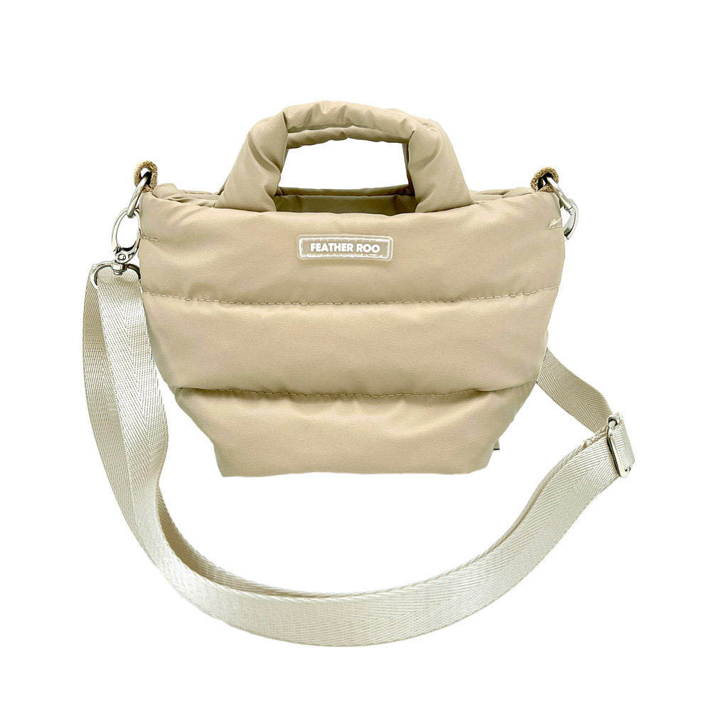 ルートート ROOTOTE トートバッグ レディース フェザールー ミニミニ ショルダーバッグ 2Way FE べビールー モデレートーA 3681 (03 ベージュ) 03 ベージュ