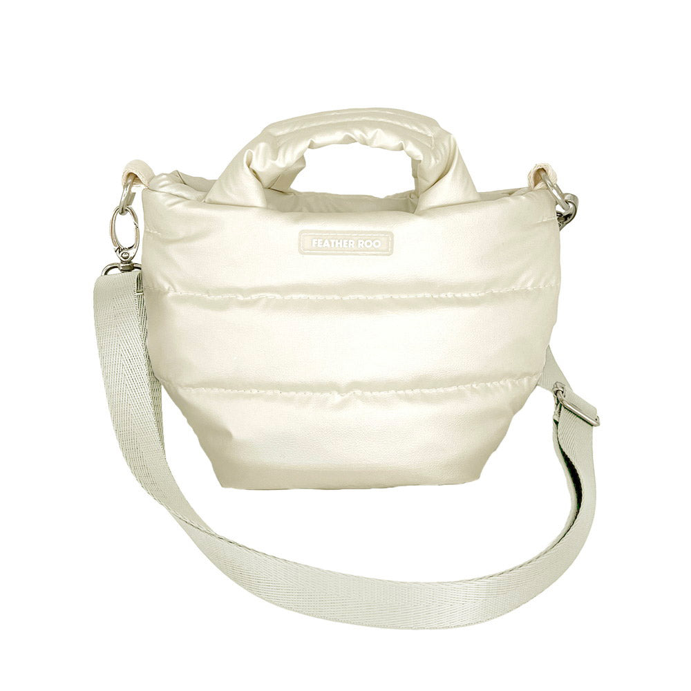 ルートート ROOTOTE トートバッグ レディース フェザールー ミニミニ ショルダーバッグ 2Way FE べビールー モデレートーA 3681 (04 グレージュ) 04 グレージュ