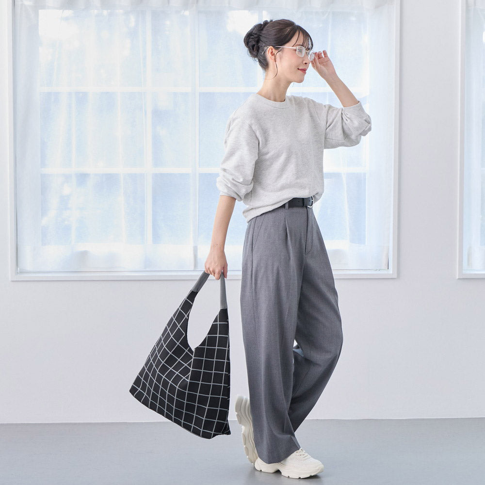 ルートート ROOTOTE トートバッグ レディース 肩掛け A4 ワンショルダー LT ラウンドニットトート 3660 (03 ホワイト) 03 ホワイト