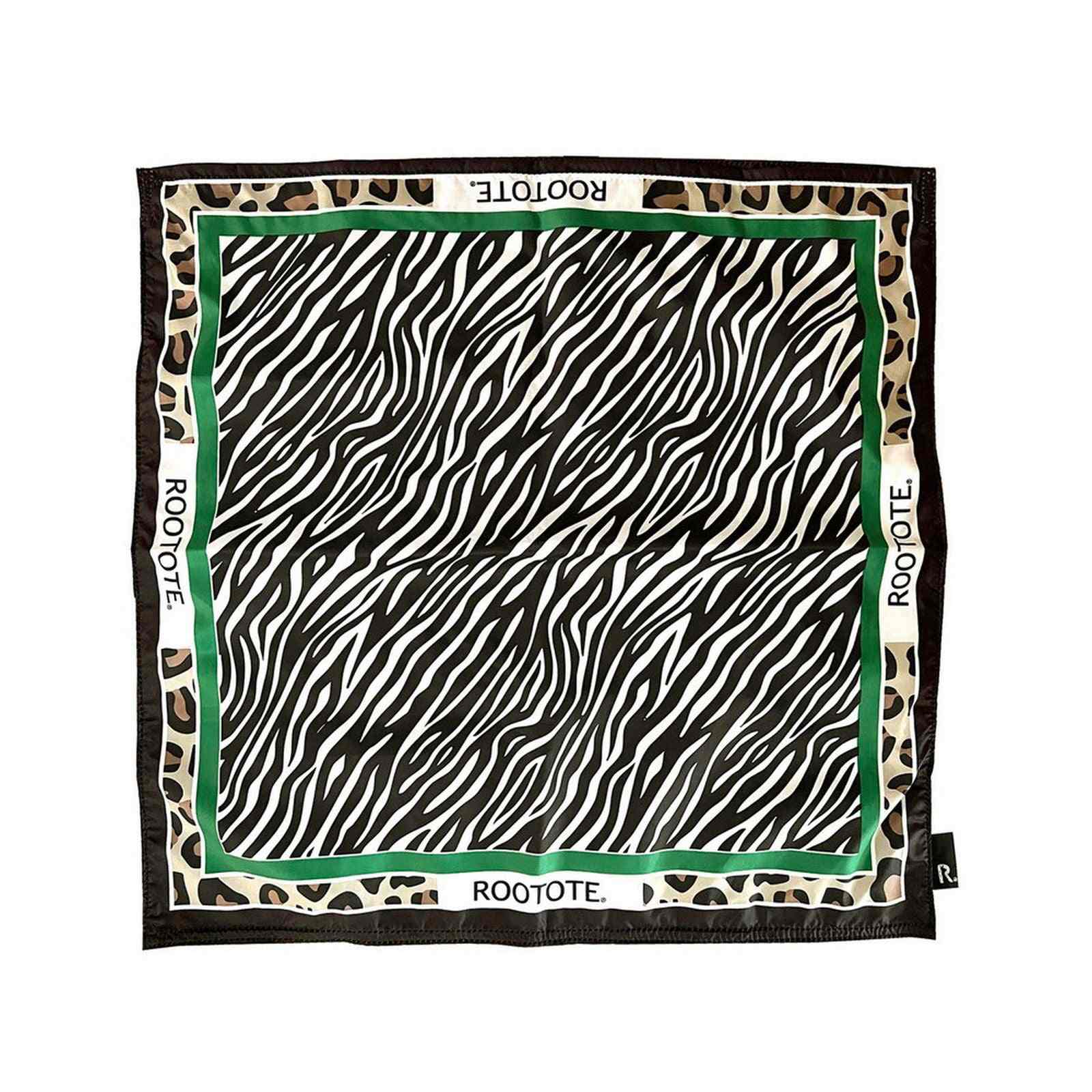 ルートート ROOTOTE トートバッグ レディース スカーフデザイン エコバッグ 肩掛け 軽量 LT.トール.スカーフーA 3664 (06 ゼブラ) 06 ゼブラ