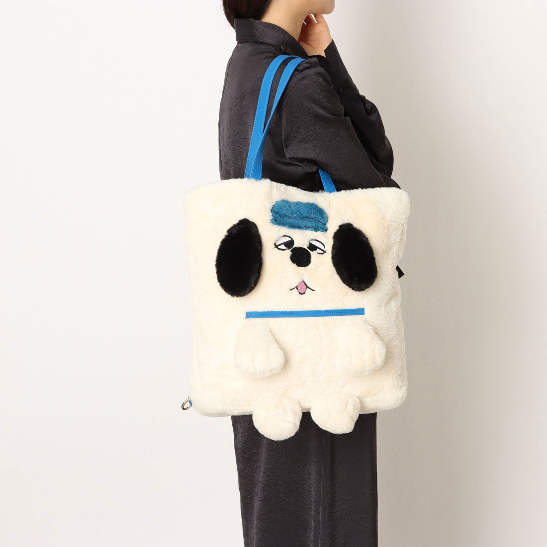 ルートート ROOTOTE レディース フェイクファー ショルダー付き リュックにもなる トートバッグ IP.トール.クリプティッドピーナッツ-9W 8416 (04 オラフ) 04 オラフ