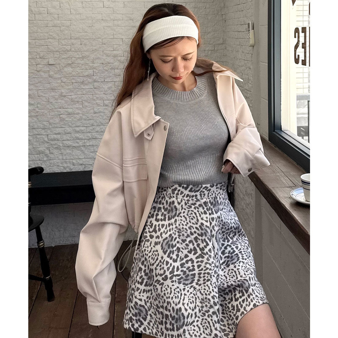 Royal Party Washable Compact Short Sleeve Knit Top