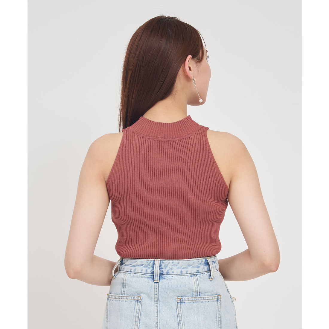 ロイヤルパーティー ROYAL PARTY かぎ針コサージュアメスリトップス