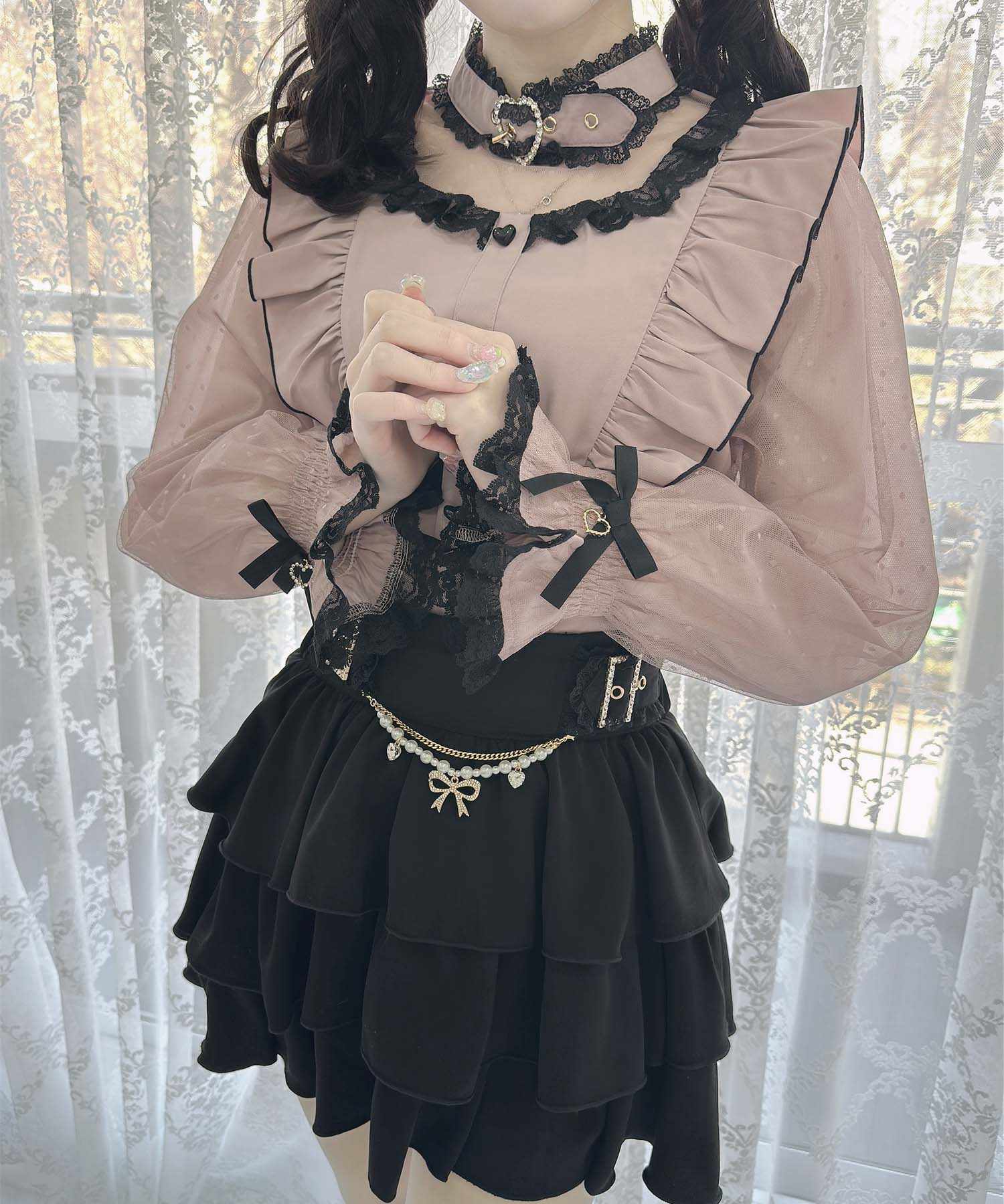 ROJITA ROJITA Floral Tiered Skirt Pants