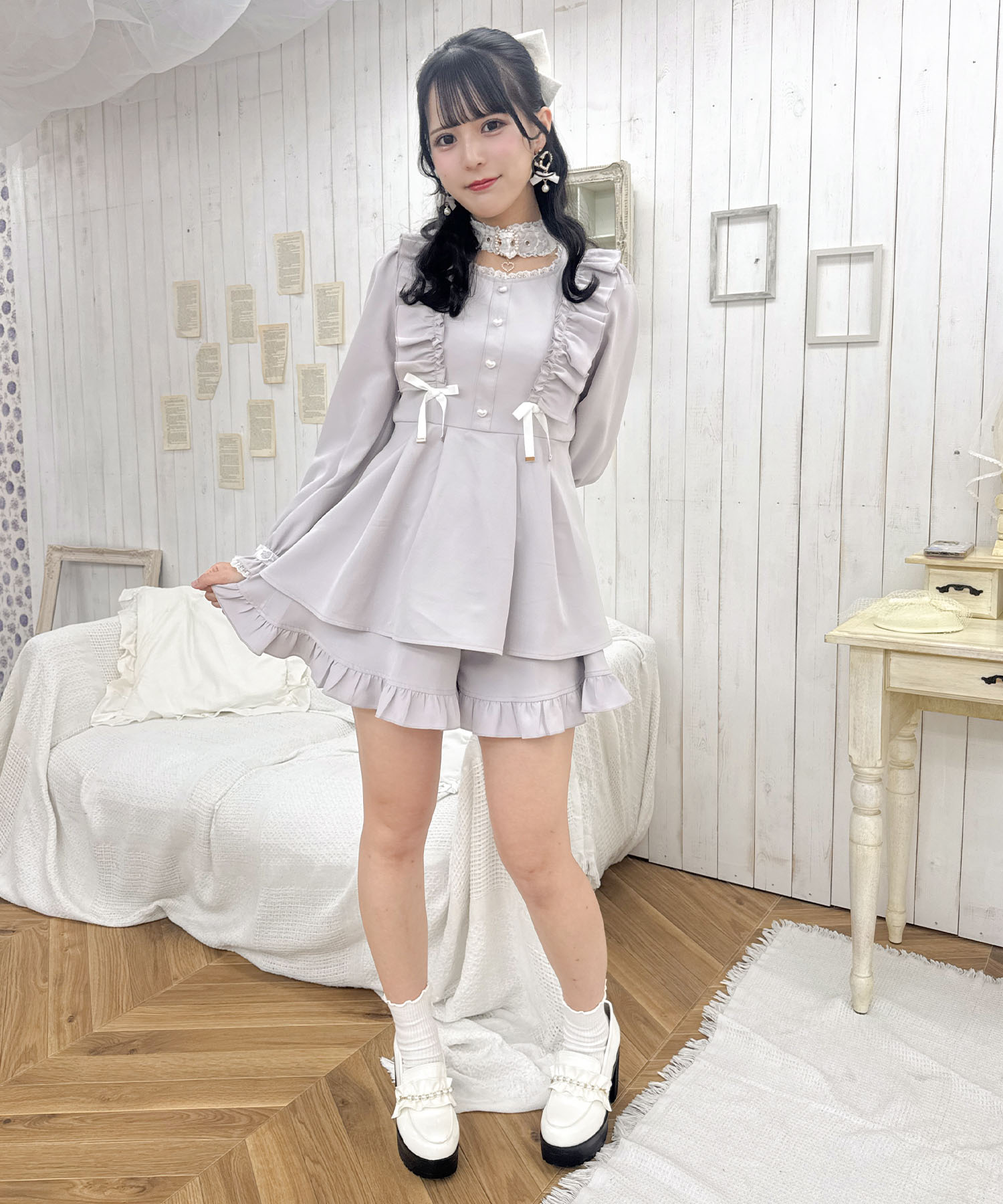 ROJITA ROJITA 心形扣項圈套裝