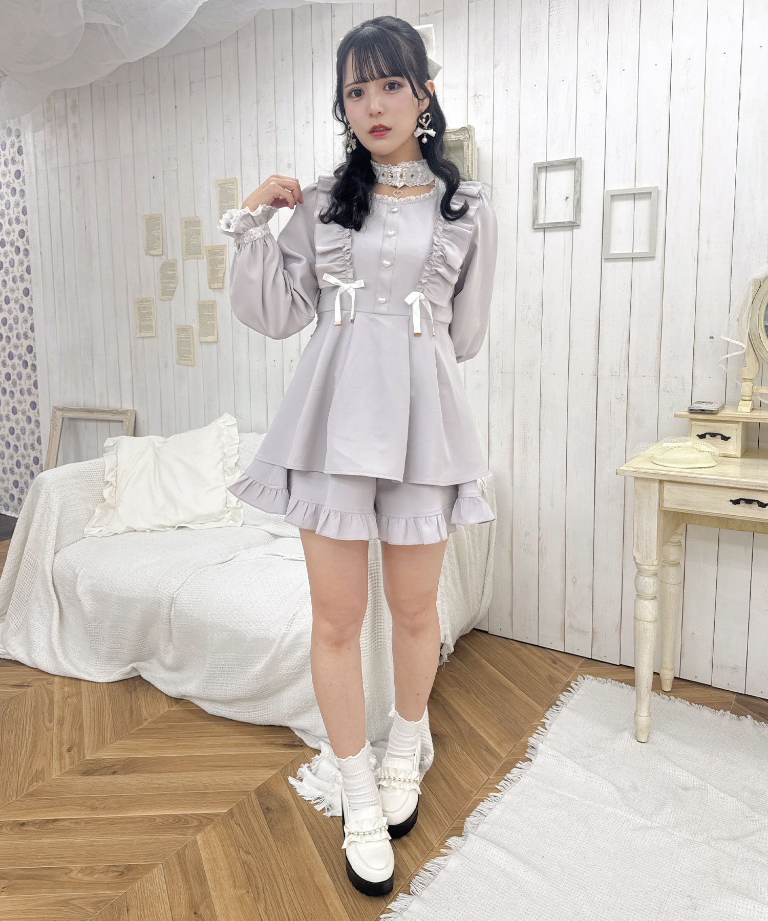 ROJITA ROJITA 心形扣項圈套裝