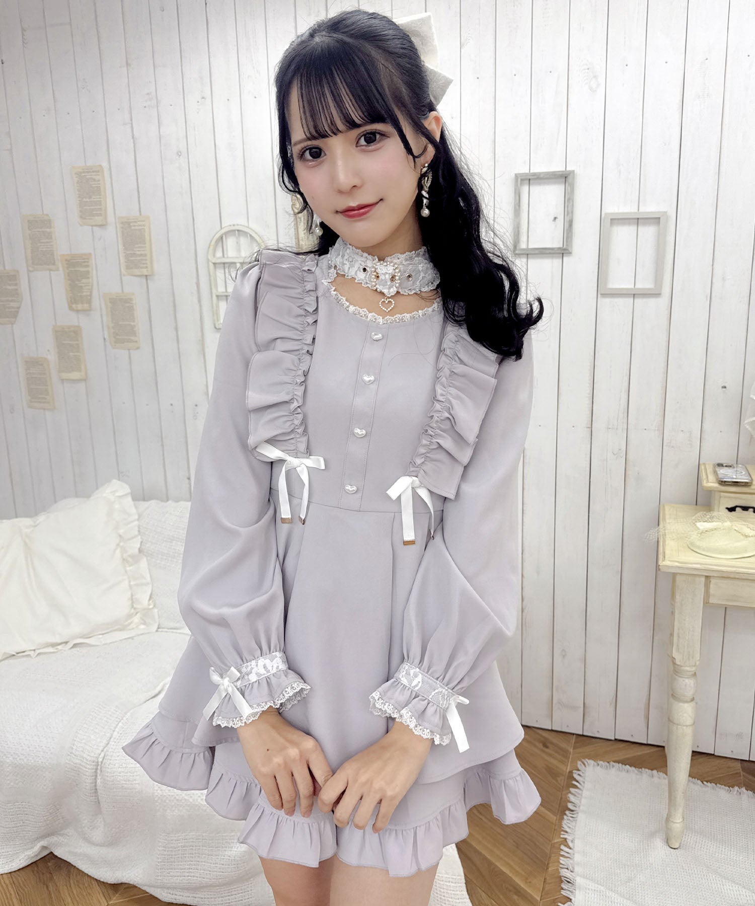 ROJITA ROJITA 心形扣項圈套裝